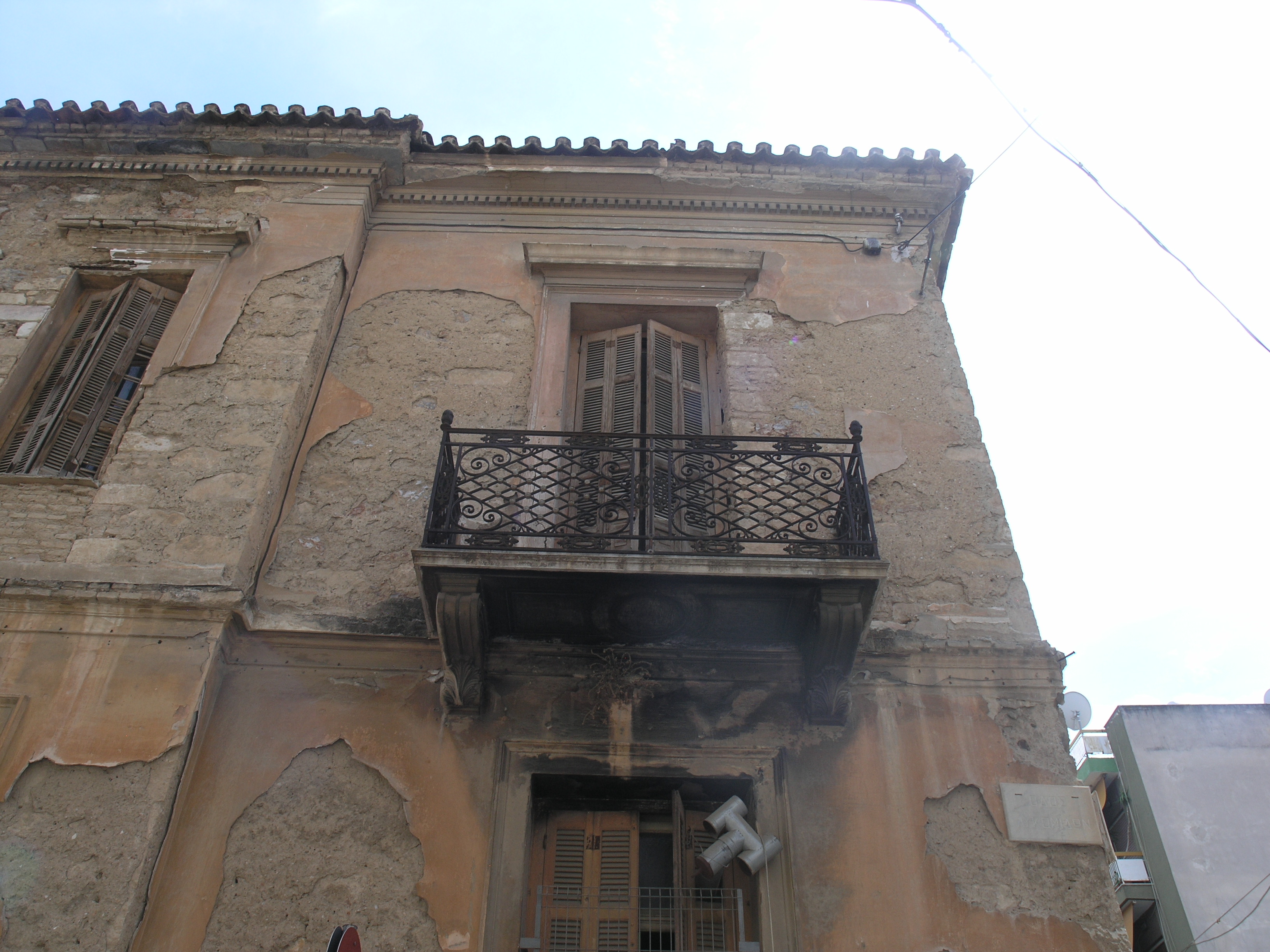 Detail of balcony