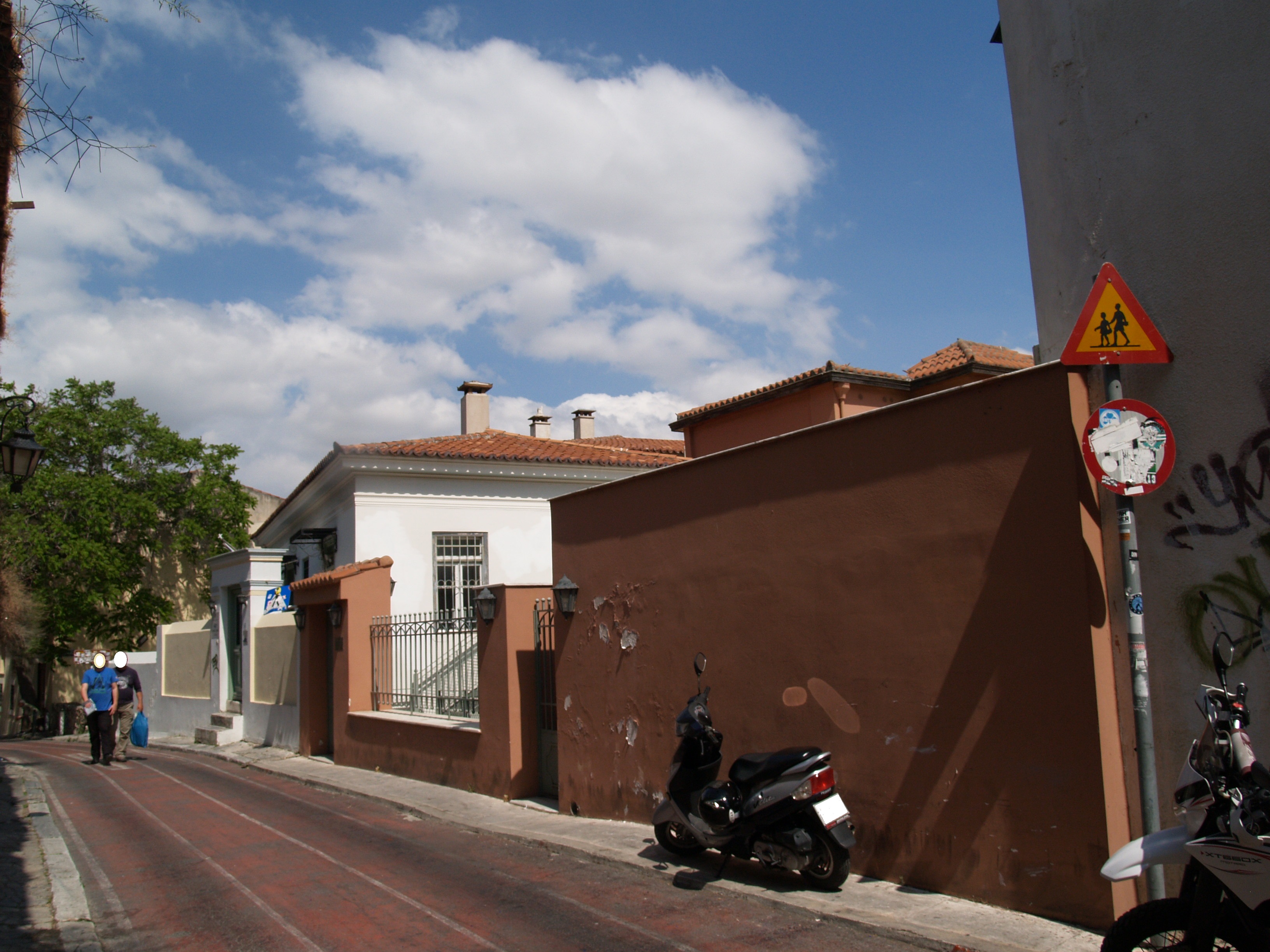 Γενική όψη επί της οδού Λυσίου
