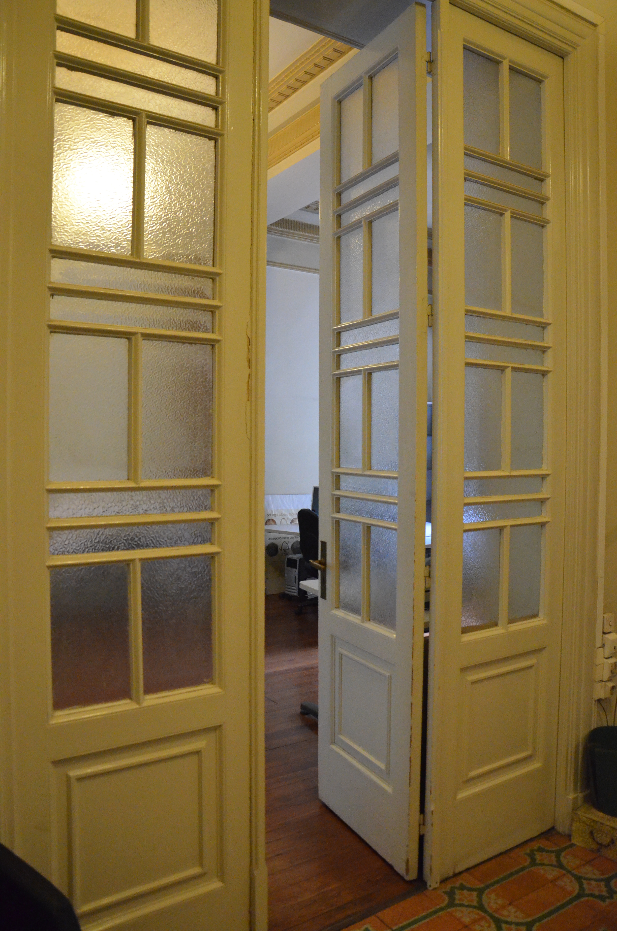 Indoor door