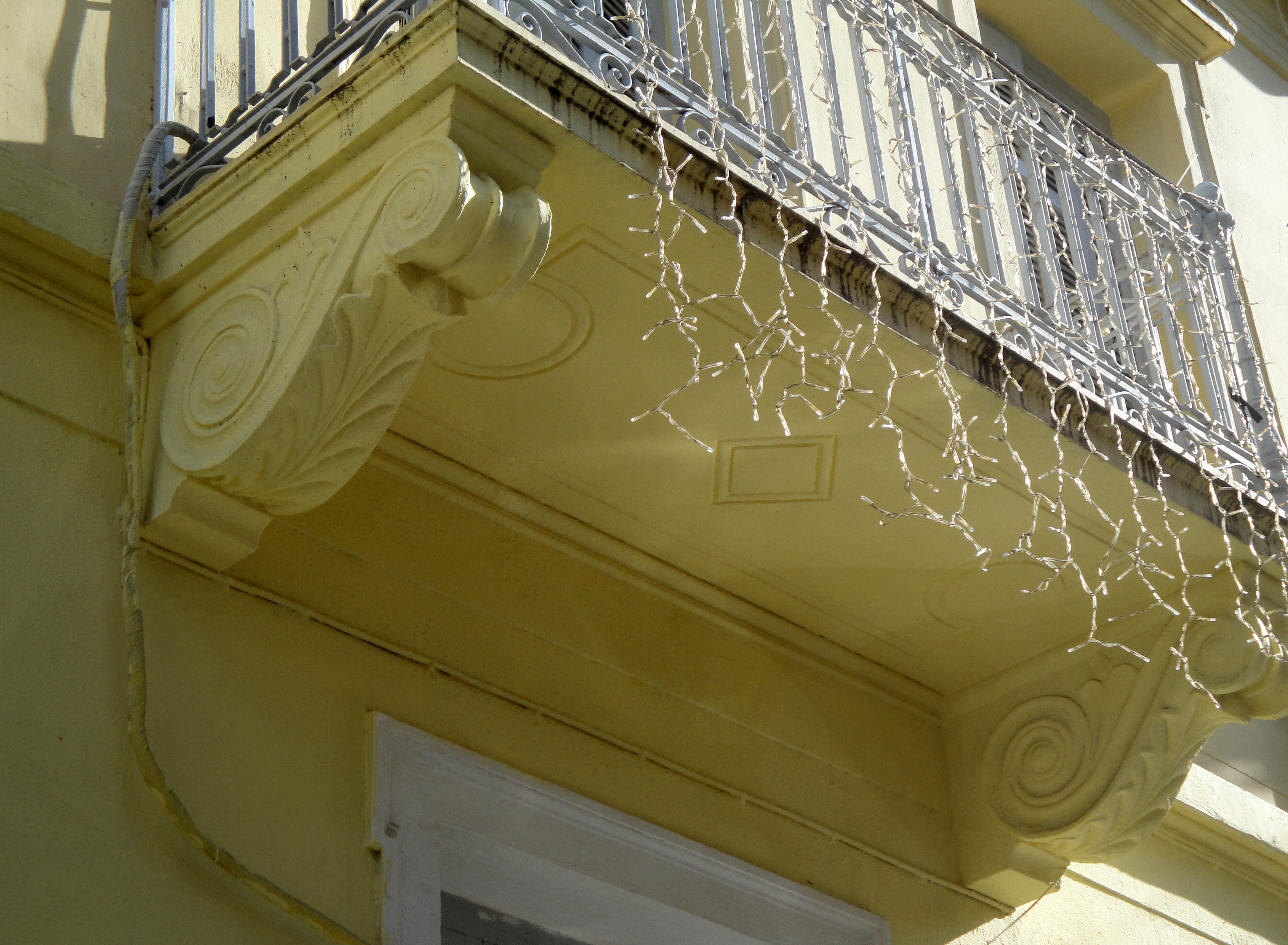 Detail of balcony