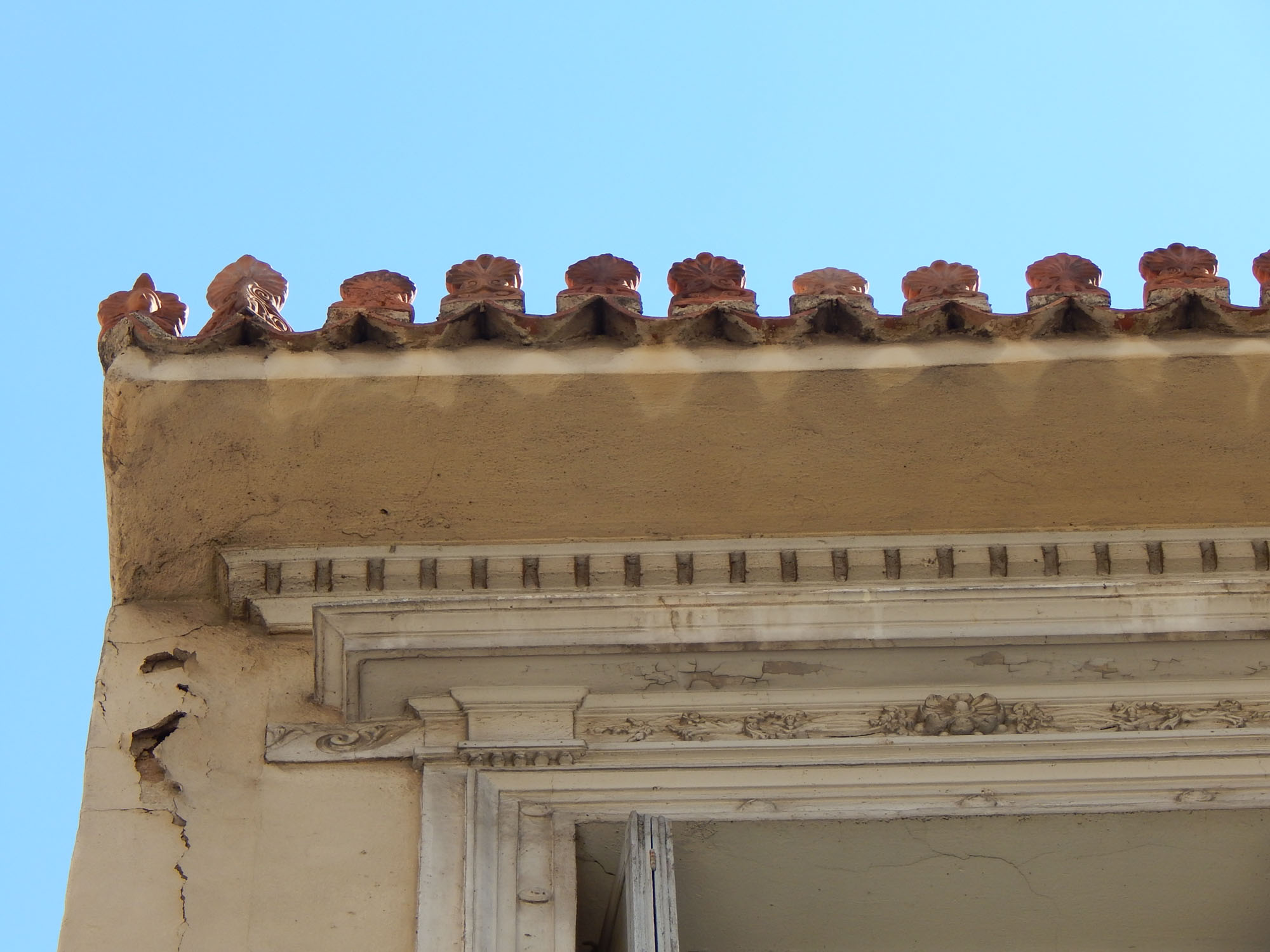 Detail of the cornice (2018)