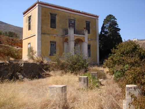 Το σπίτι του ποιητή Ν. Κάλας στη Σύρο