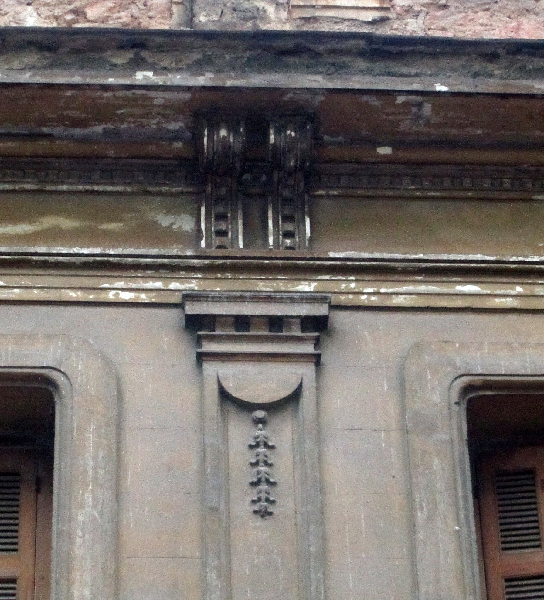 Detail of façade