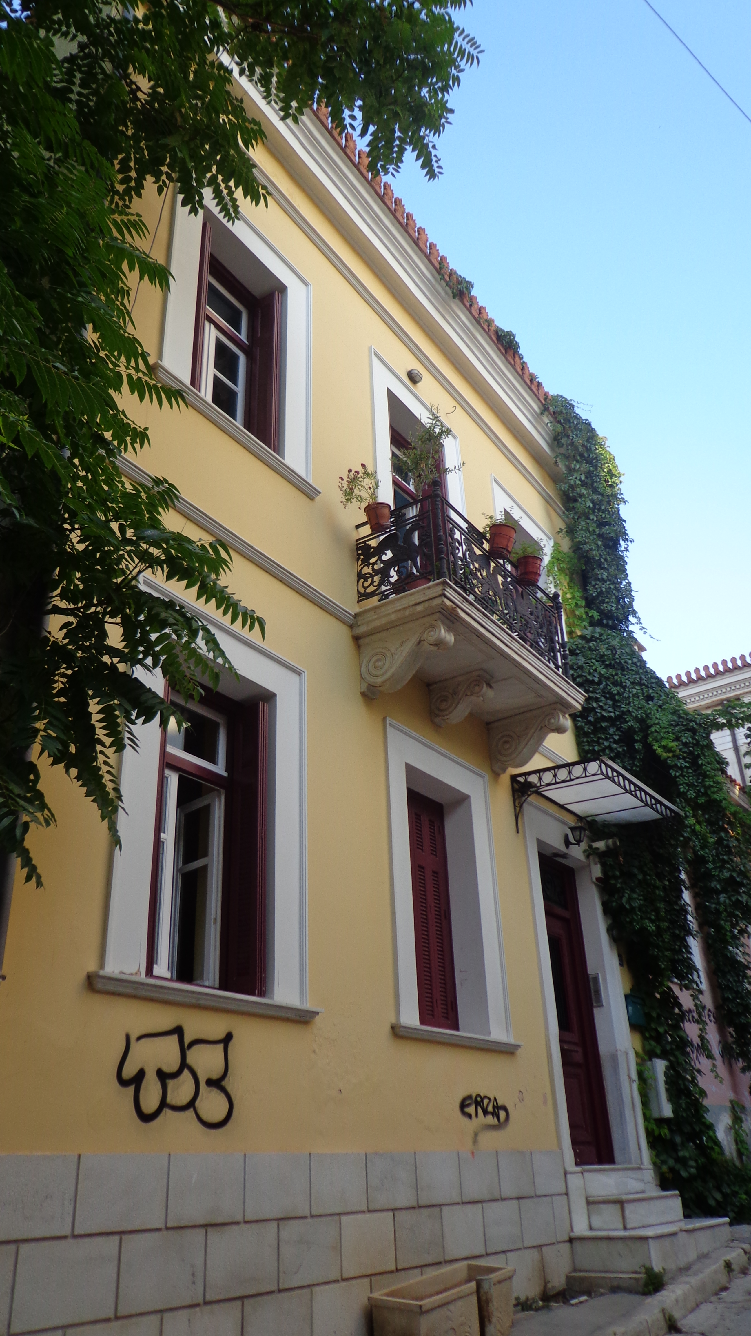 View of the main façade