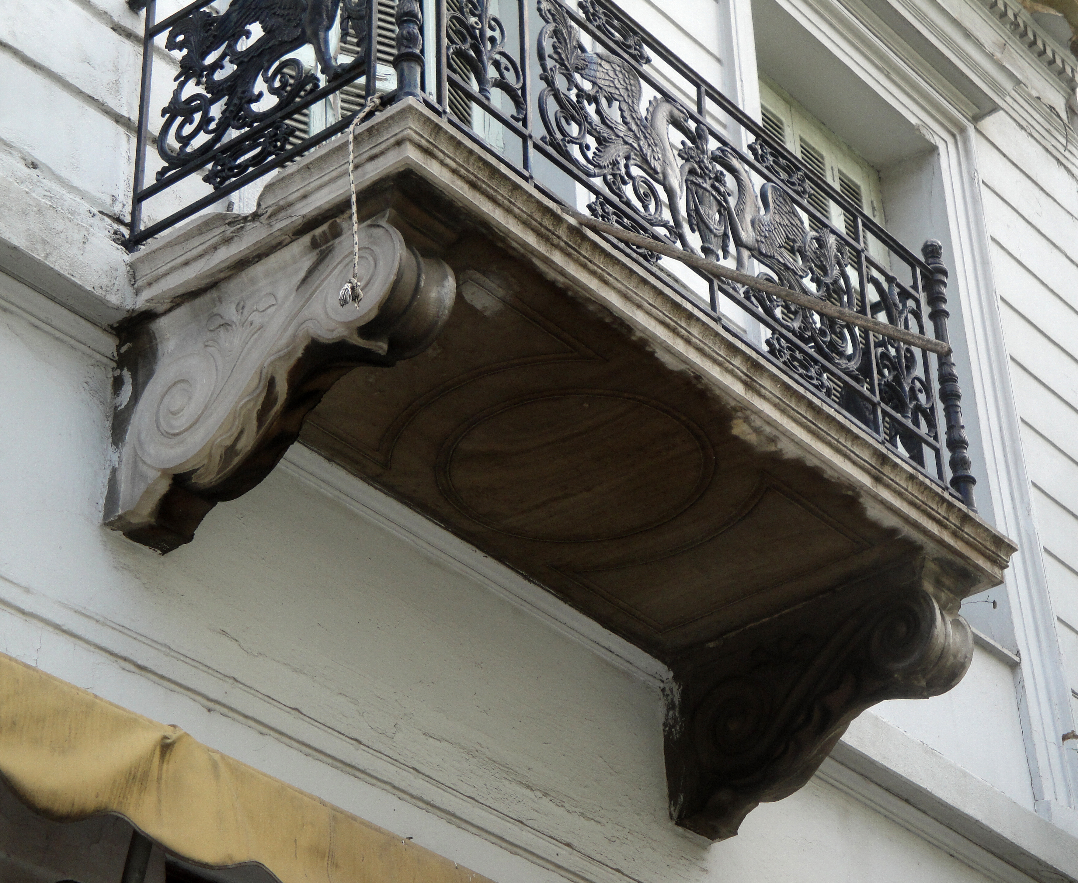 Detail of balcony