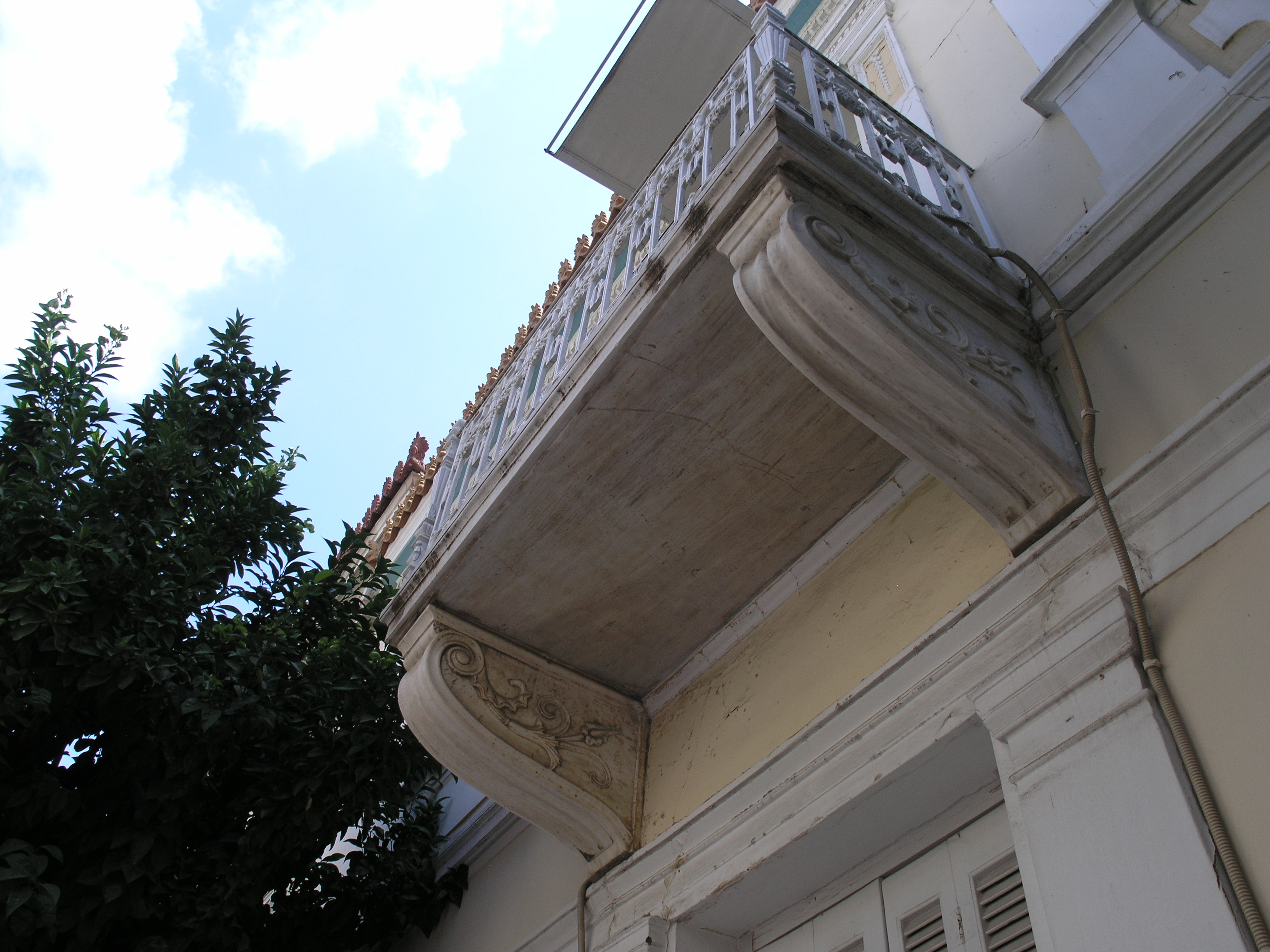 Detail of balcony