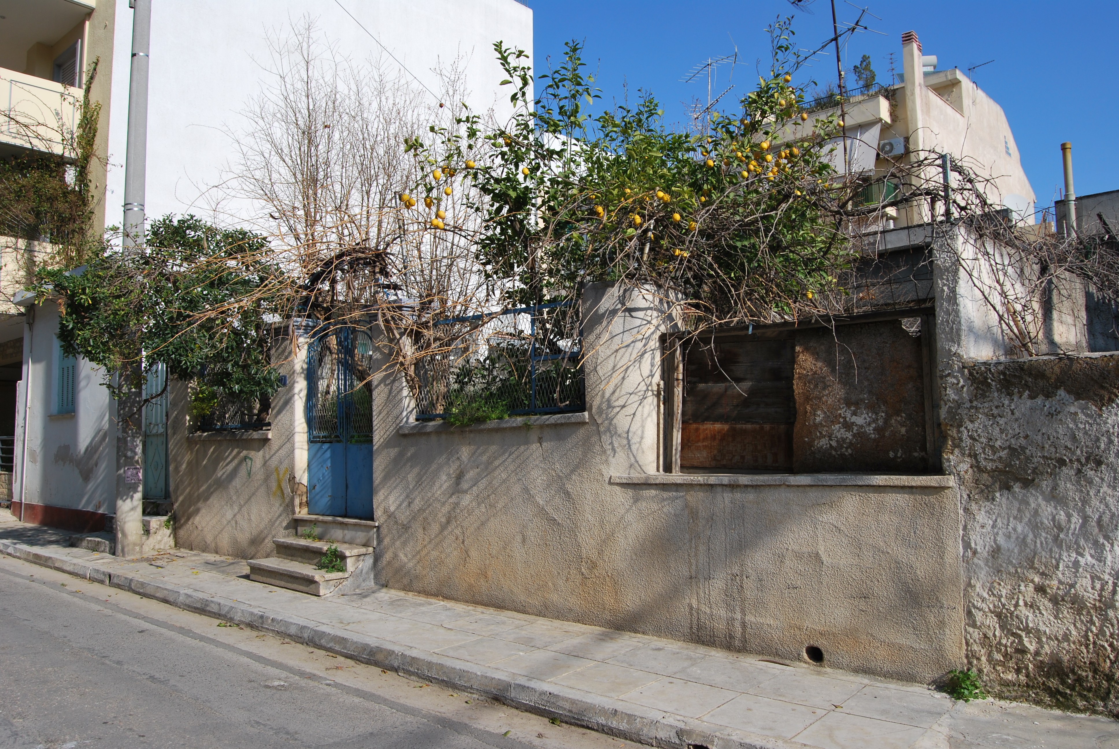 Yard wall