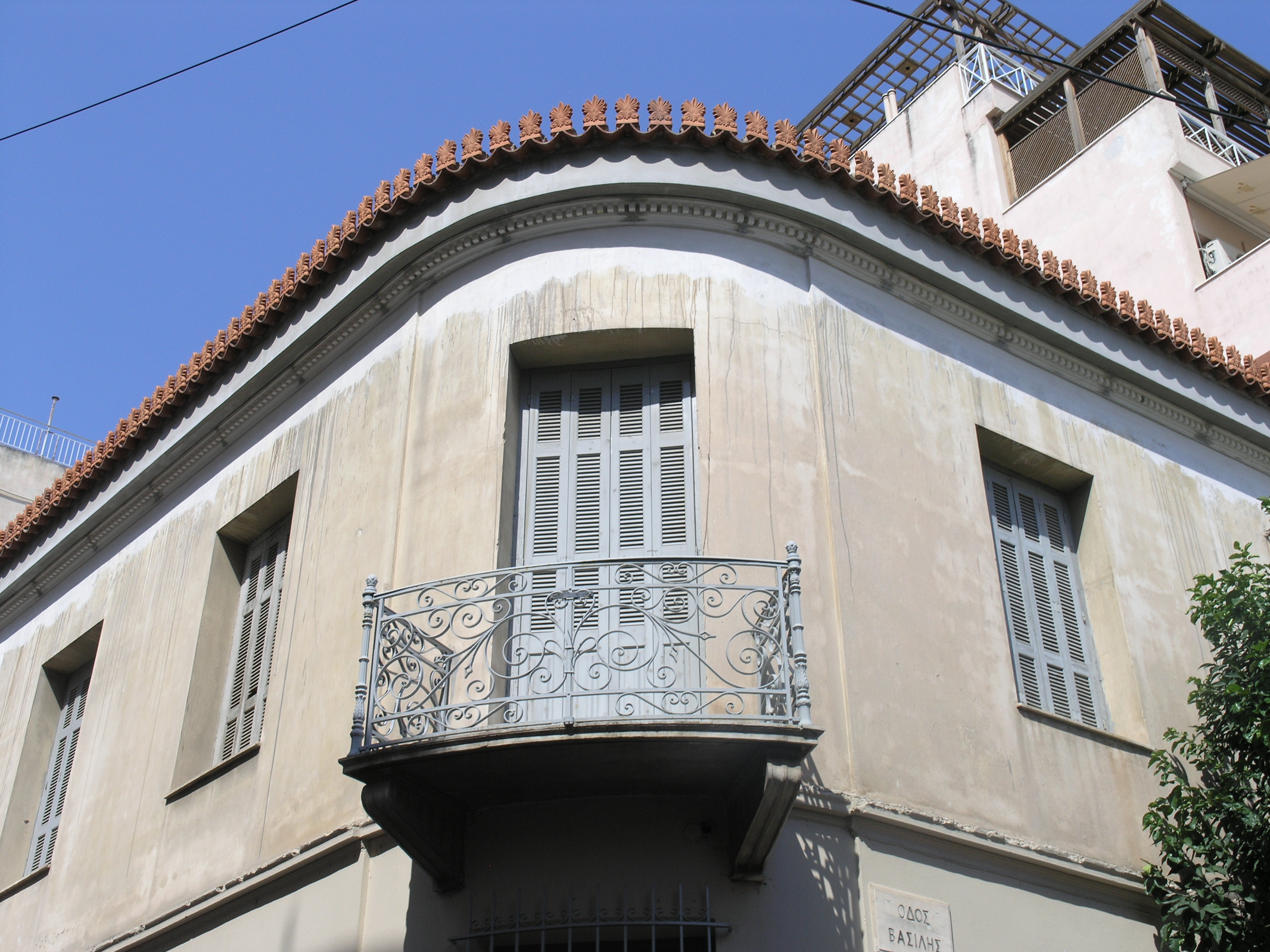 View of the balcony (2015)