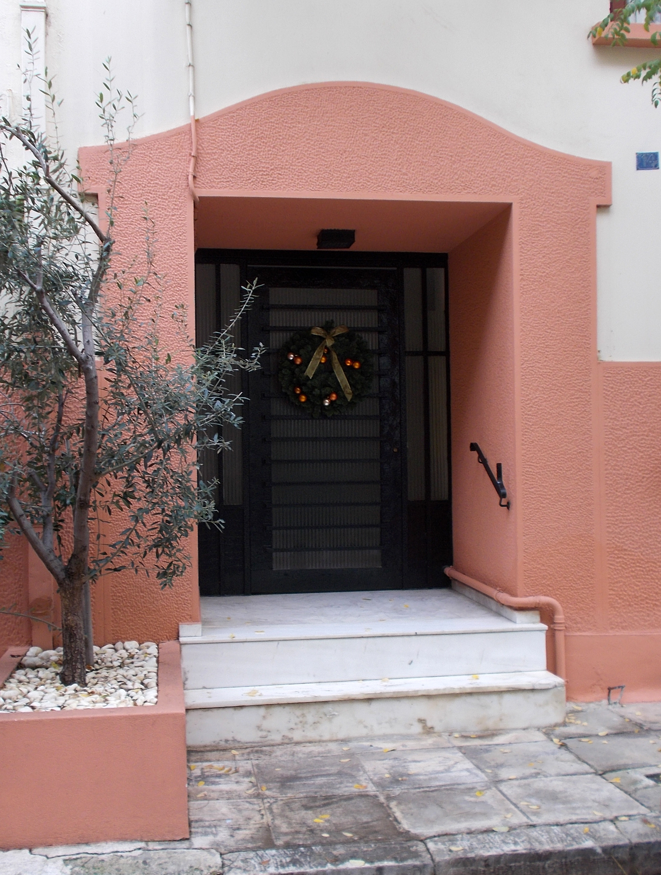 View of the eccentric entrance