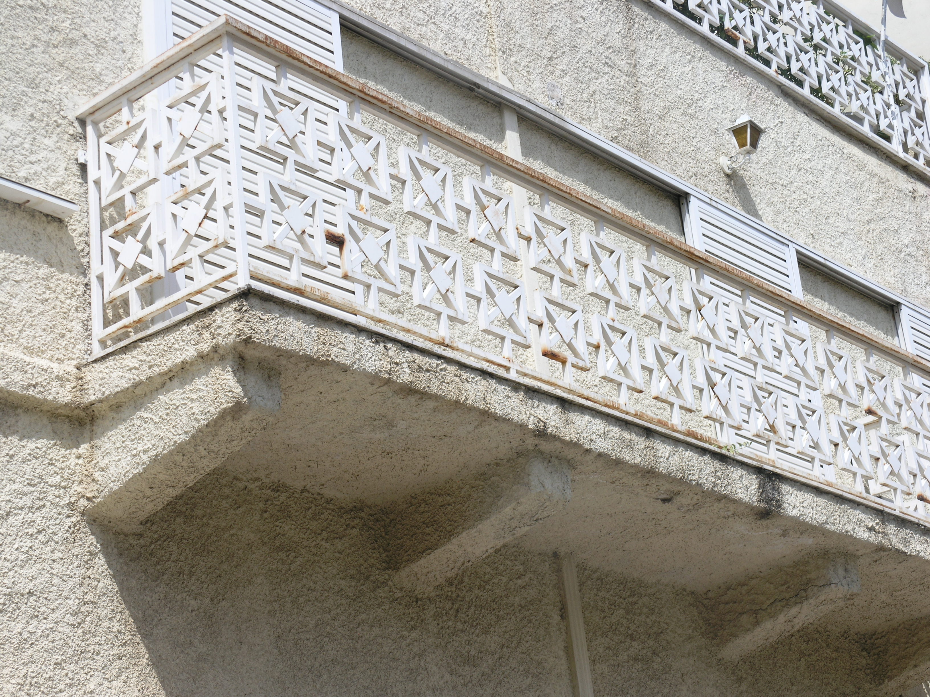 Detail of balcony