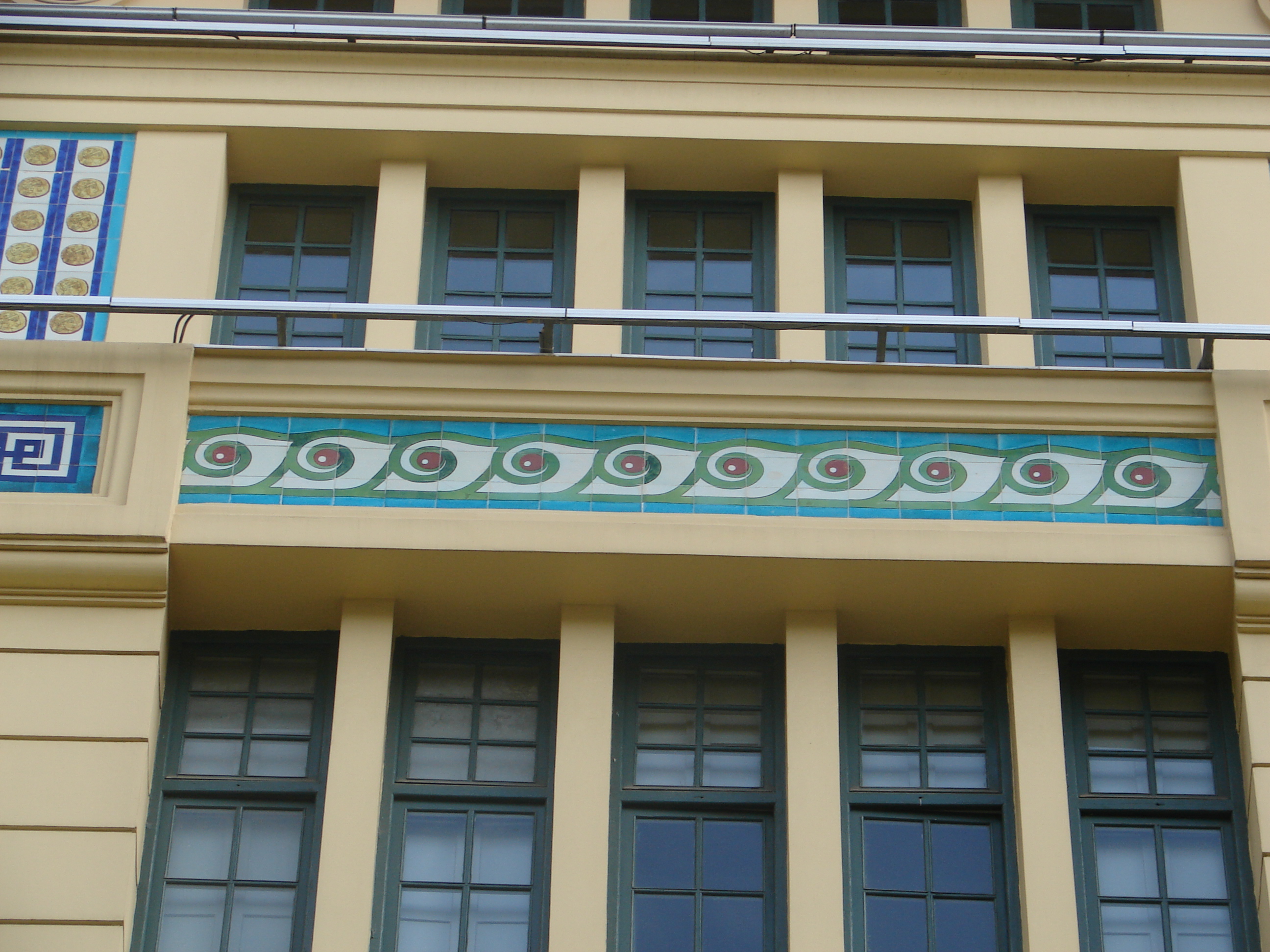 Detail of the main façade (2013)
