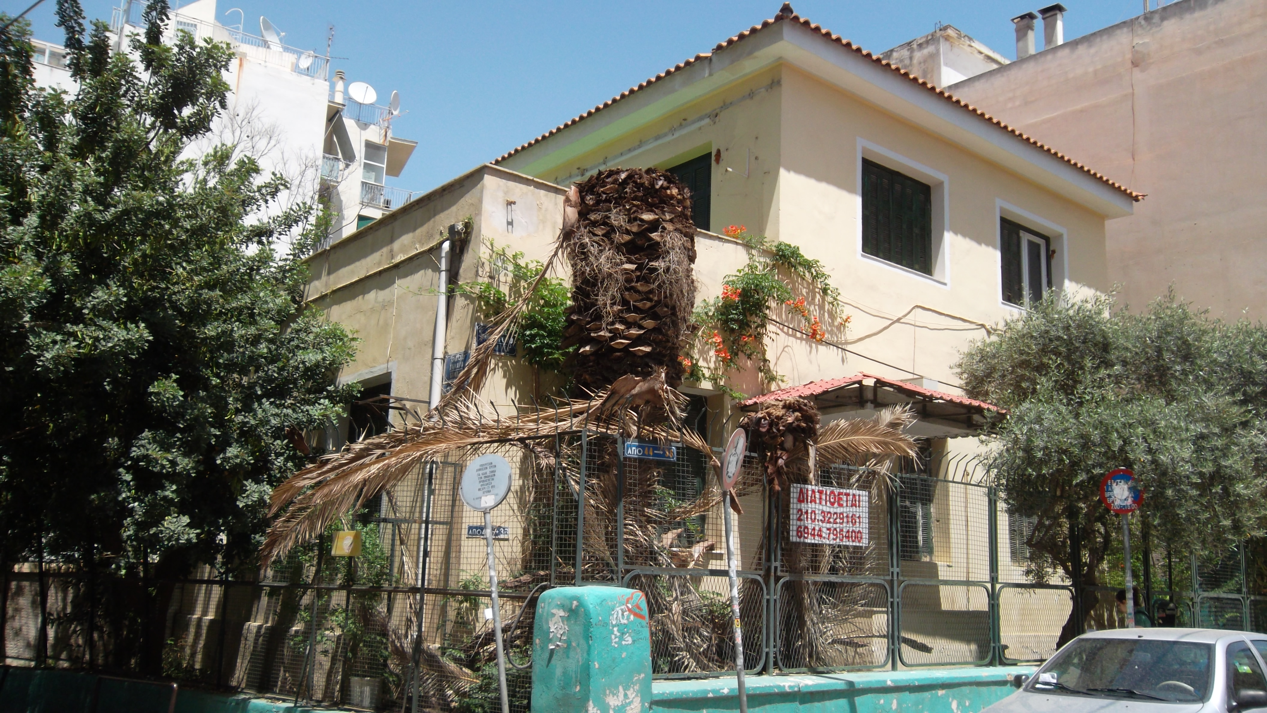 View from Kampouroglou street