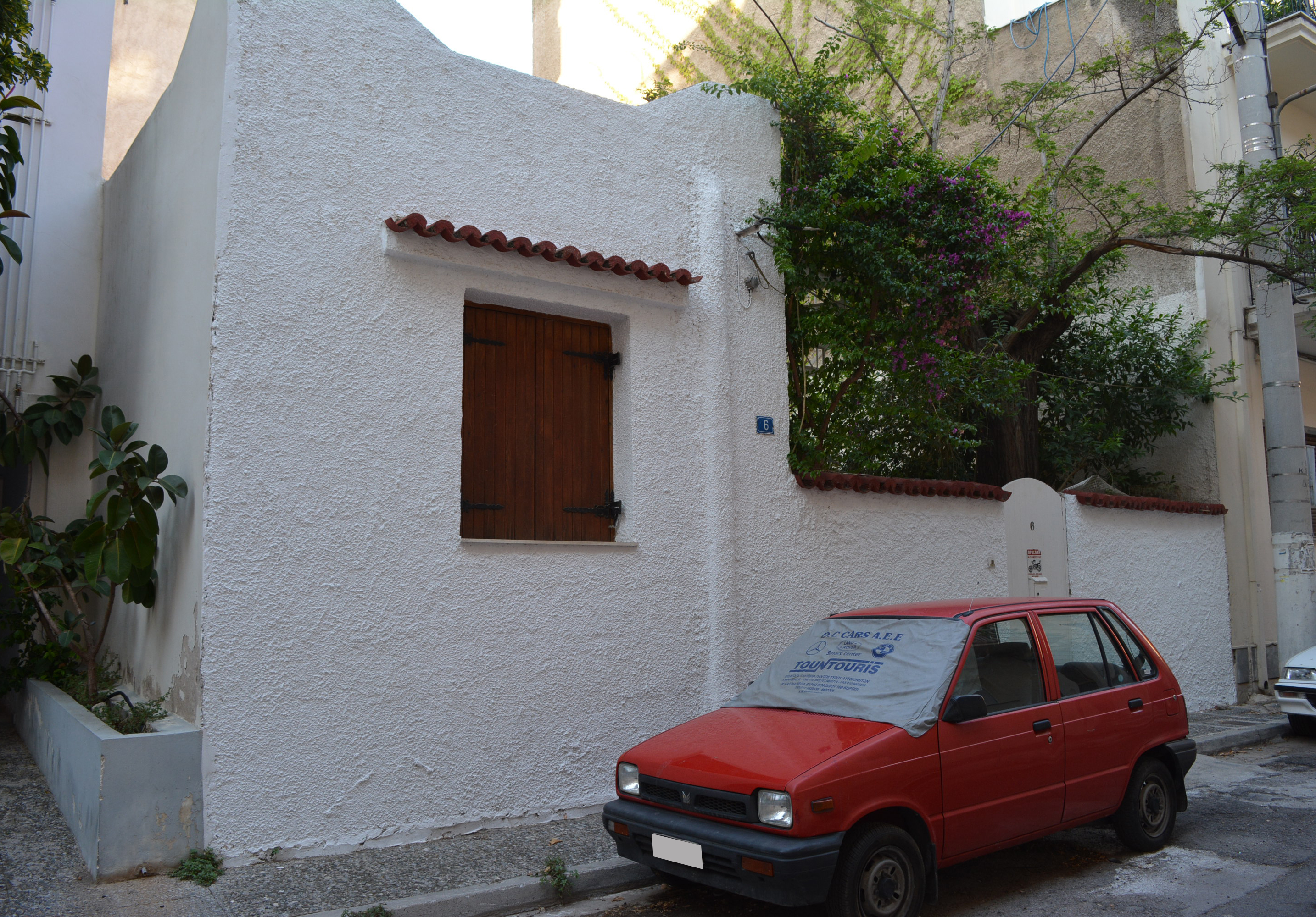 View of the main façade