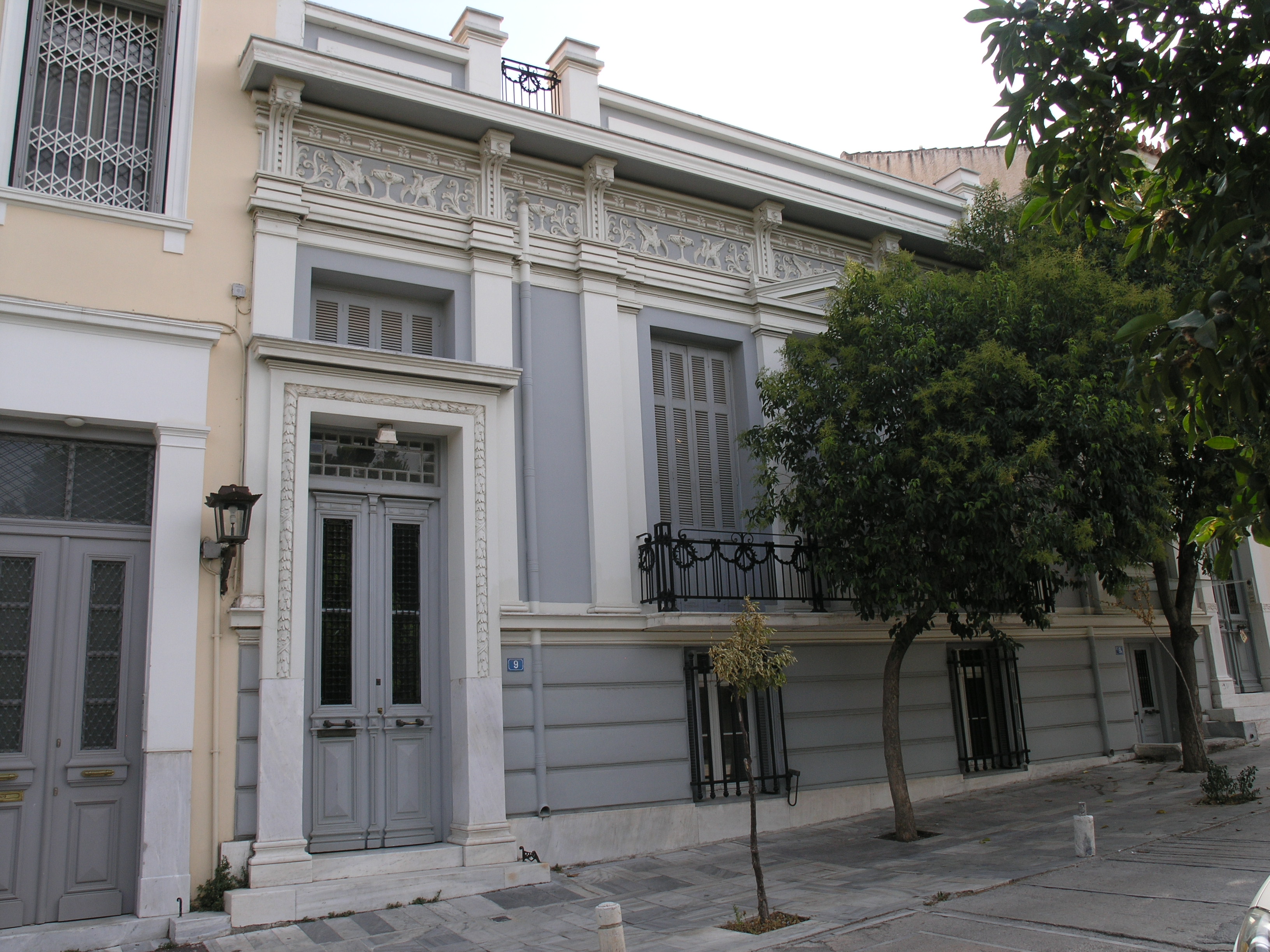 View of the main façade (2015)