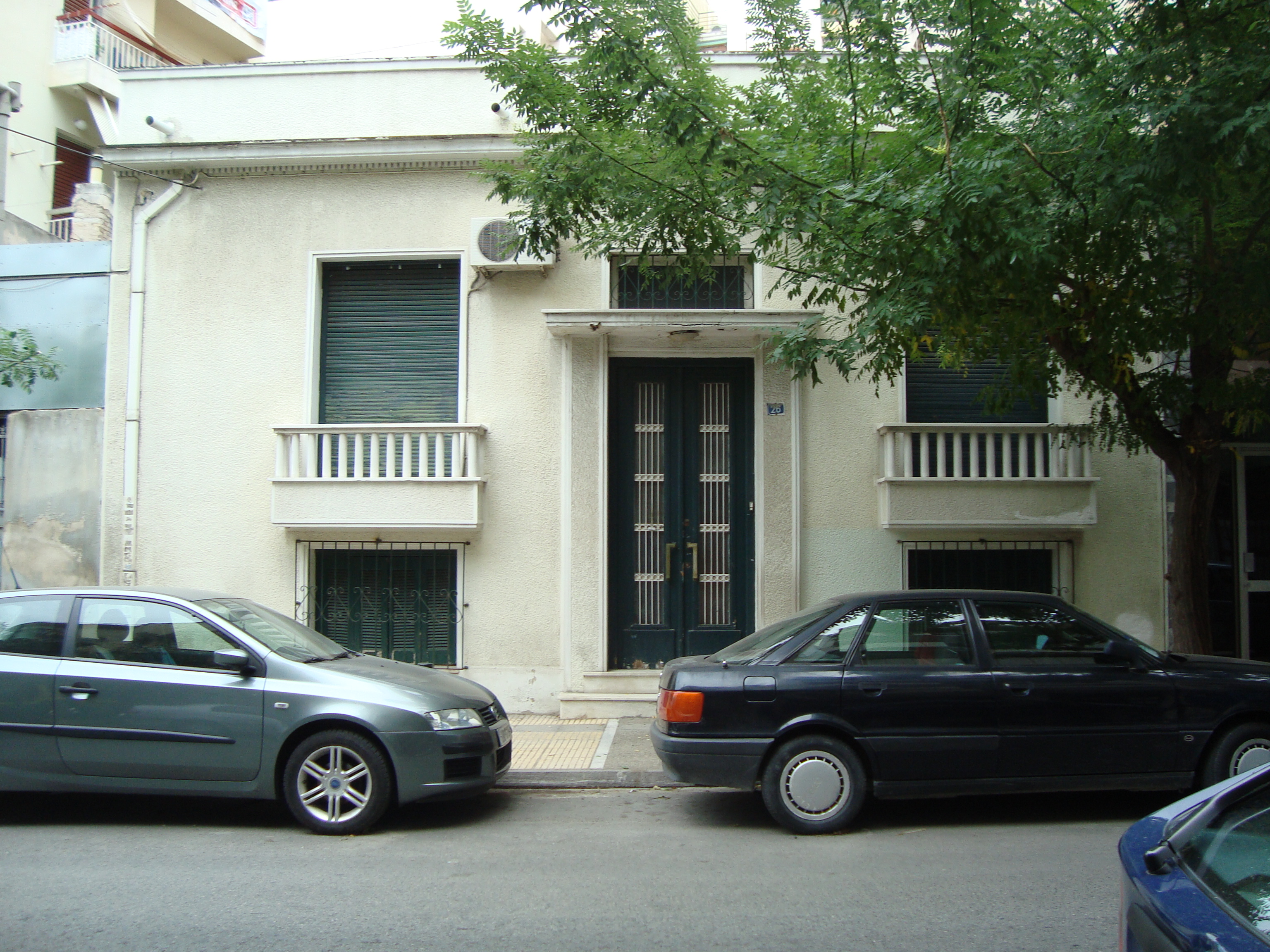 View of the main facade (2015)