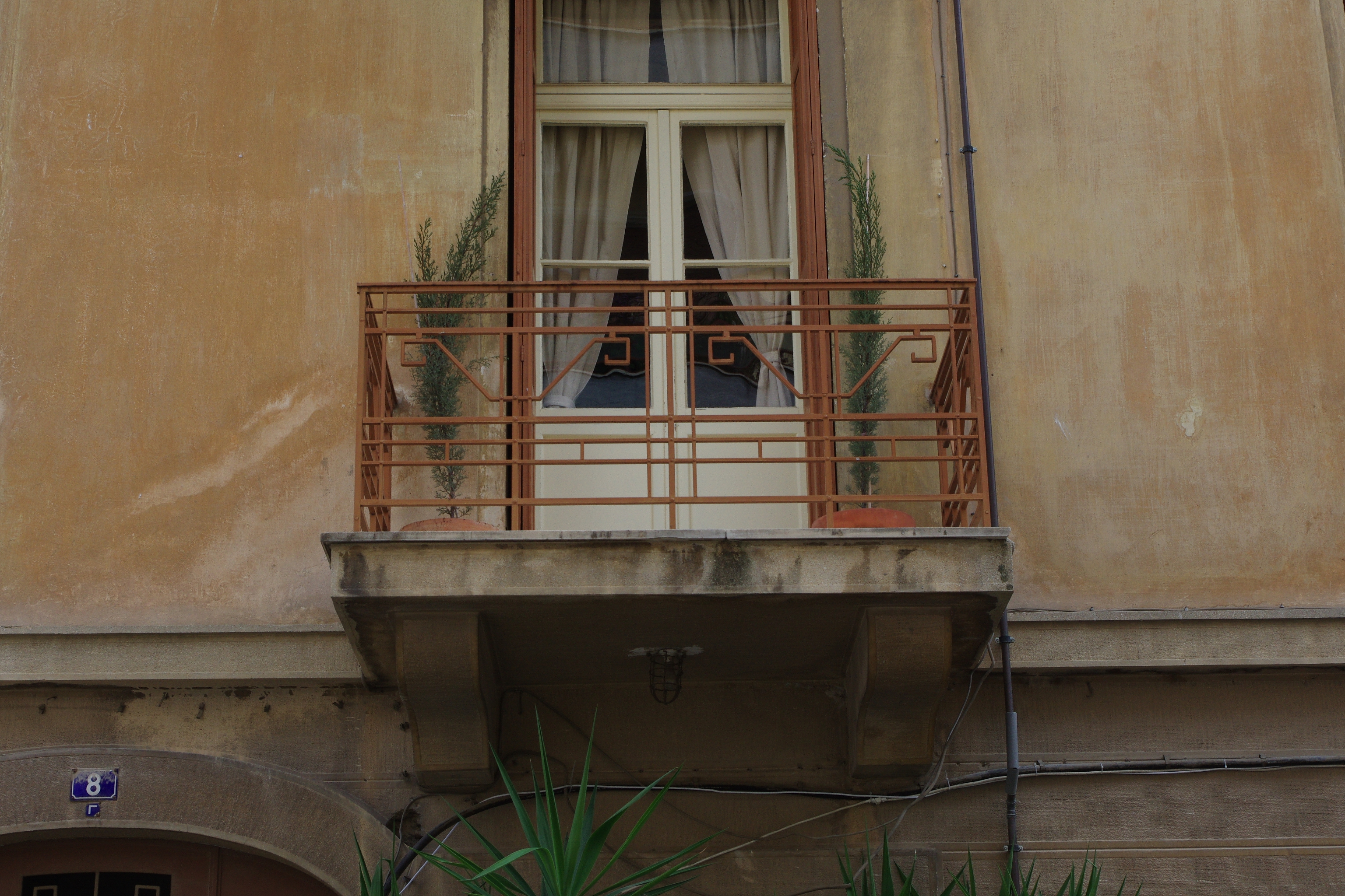 General view of balcony