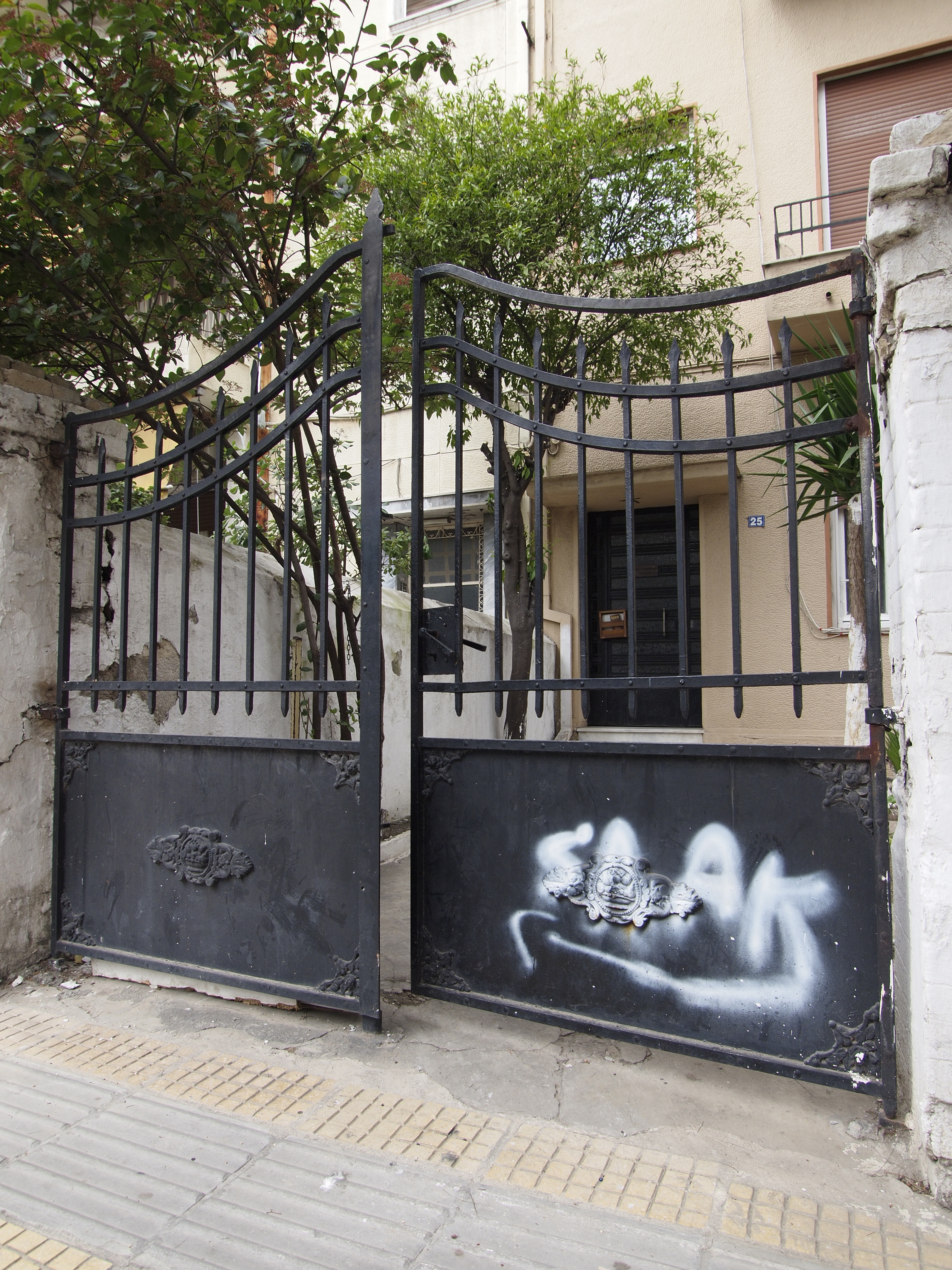 Courtyard door view (2013)