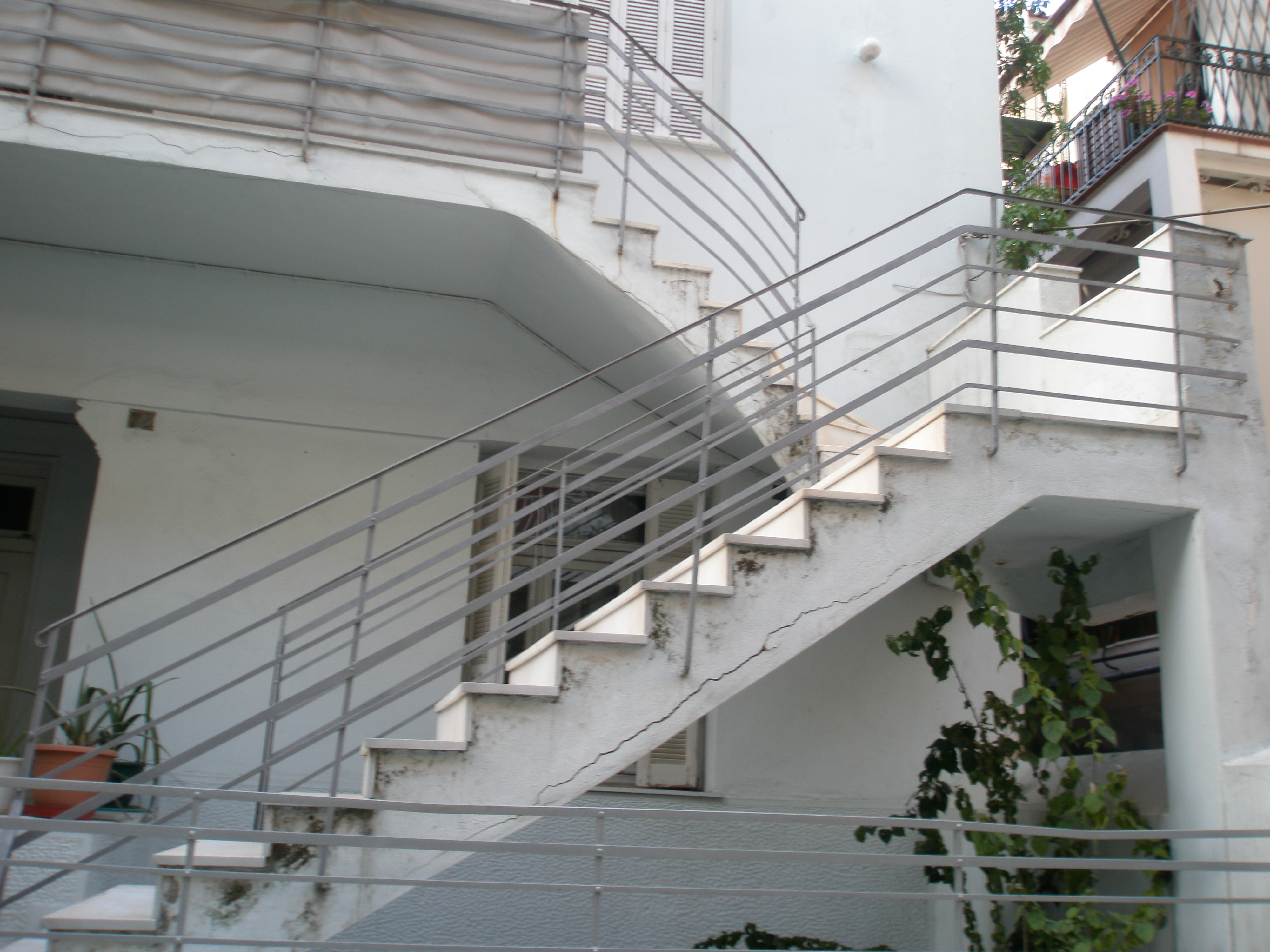 External stairway view