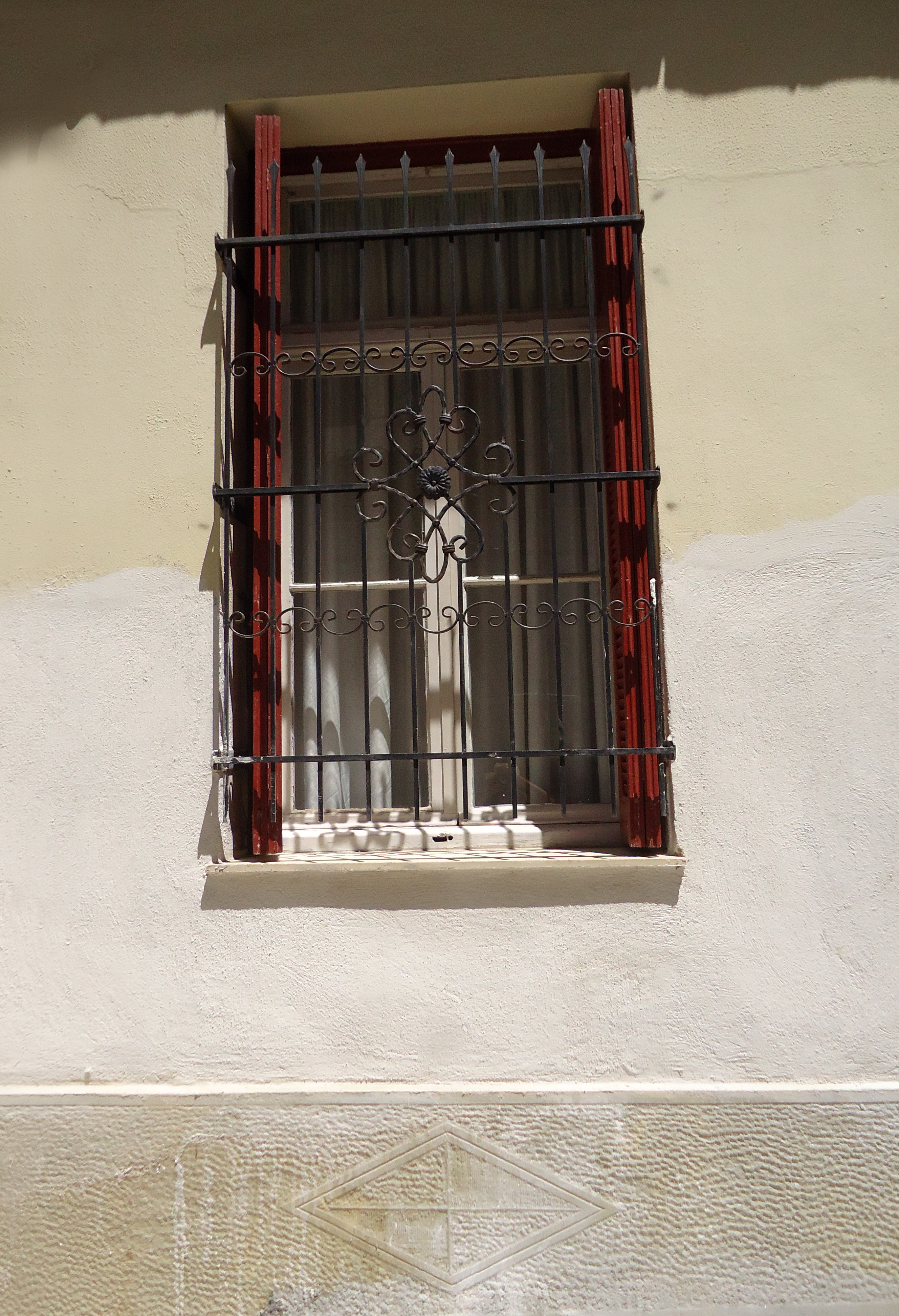 View of the window