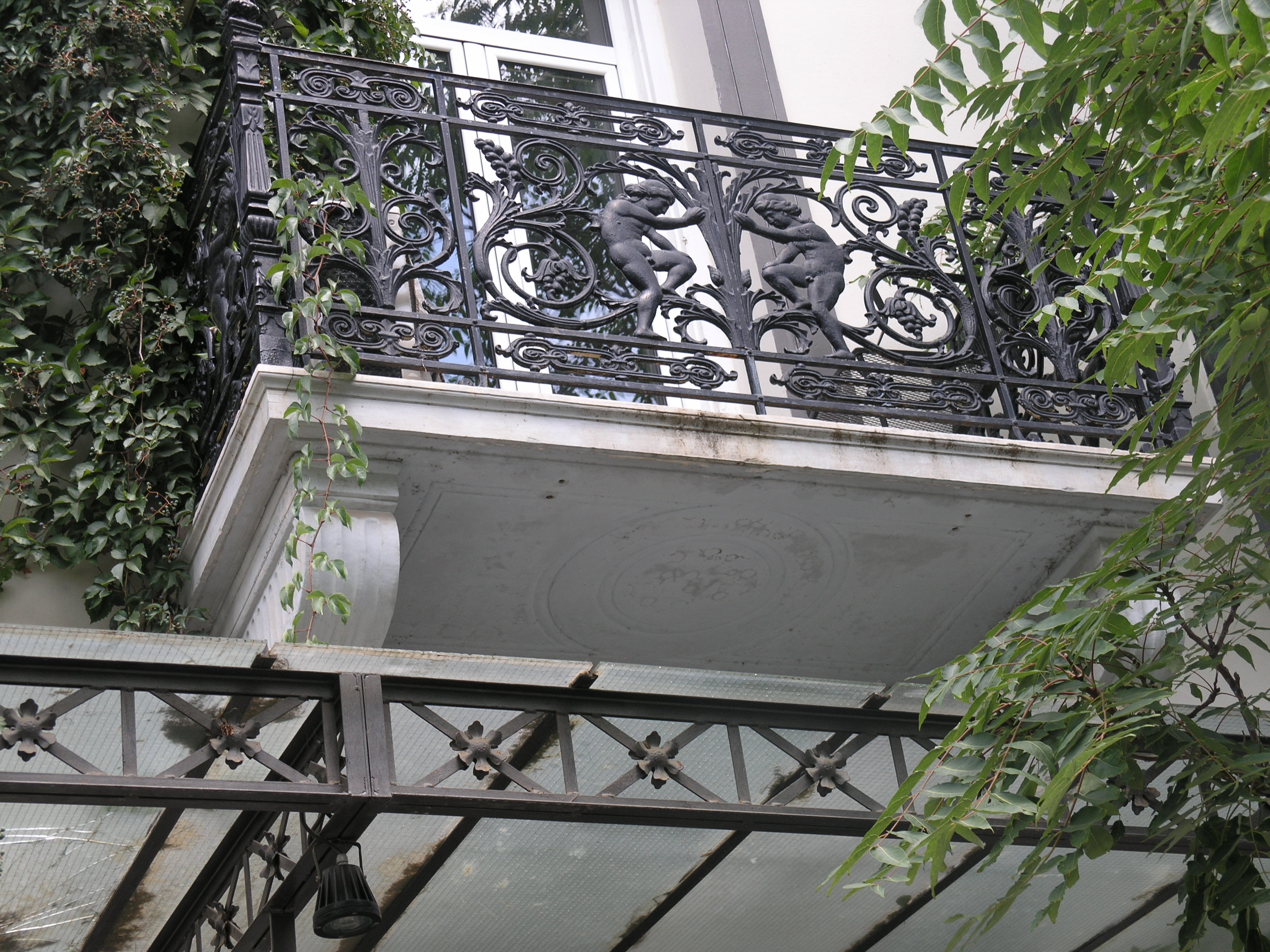 Detail of balcony