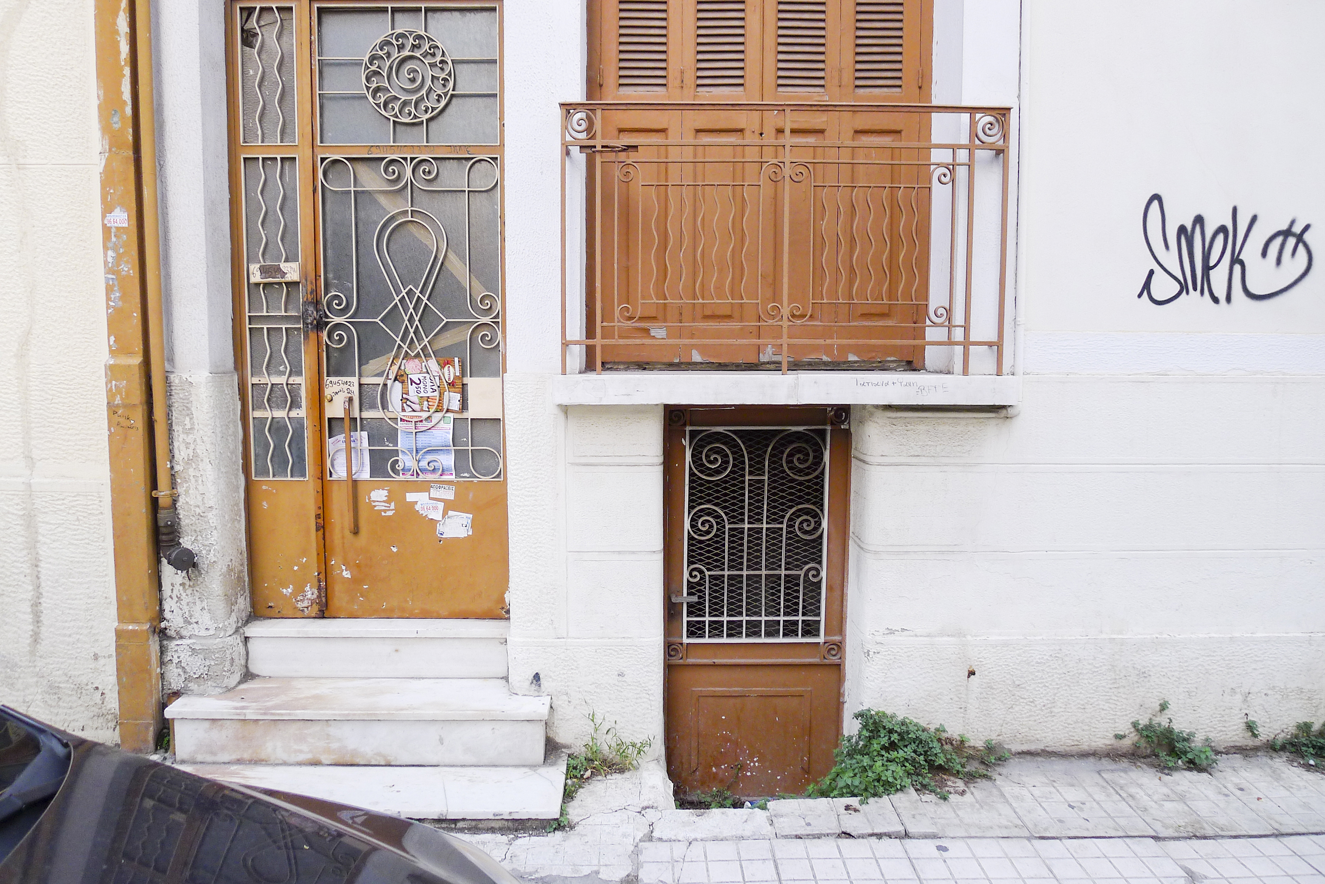 View of basement entrance