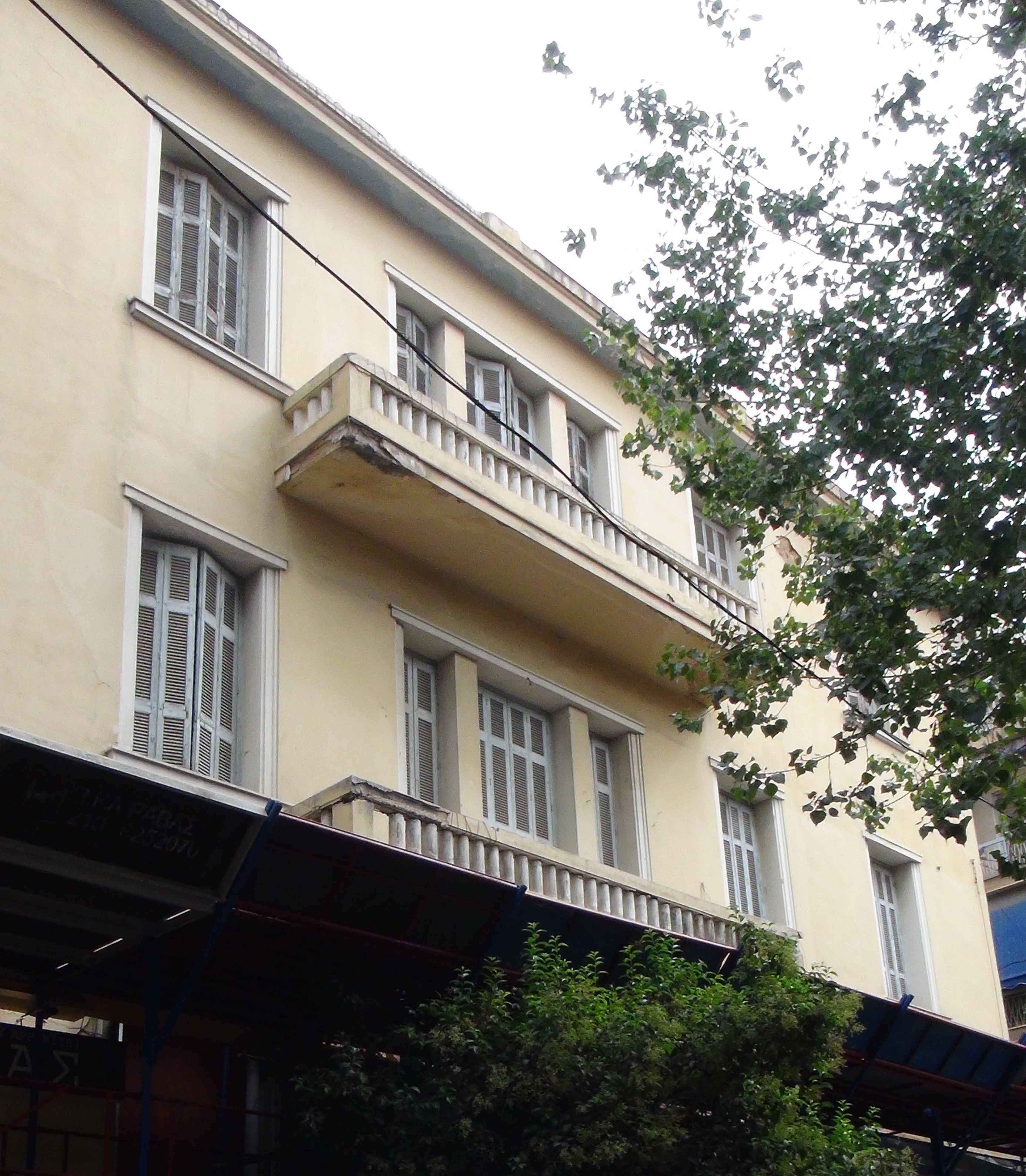 General view of balconies (2013)