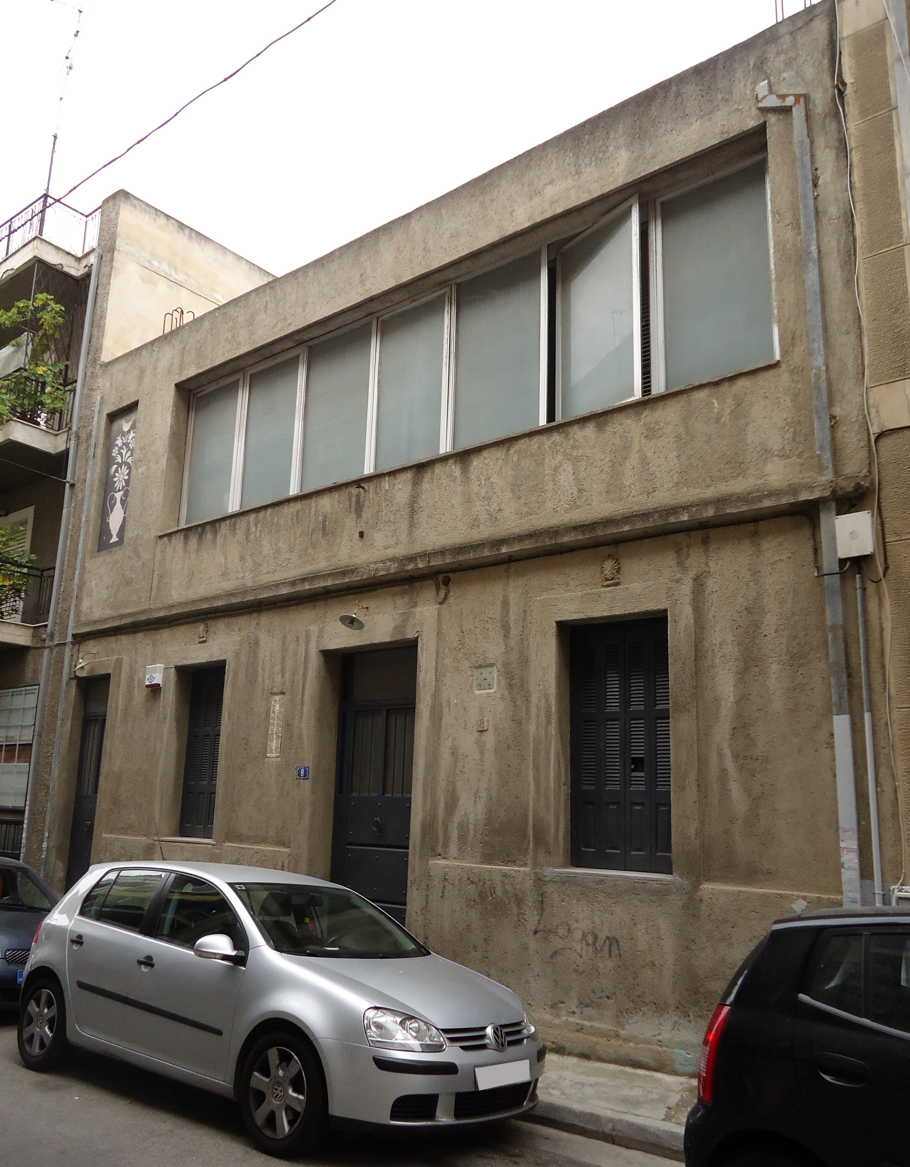 View of the main façade