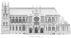 Αρχιτεκτονικό σχέδιο του καθεδρικού ναού της Chartres
http://www.en.wikipedia.org/
wiki/Cathedral_of_Chartres