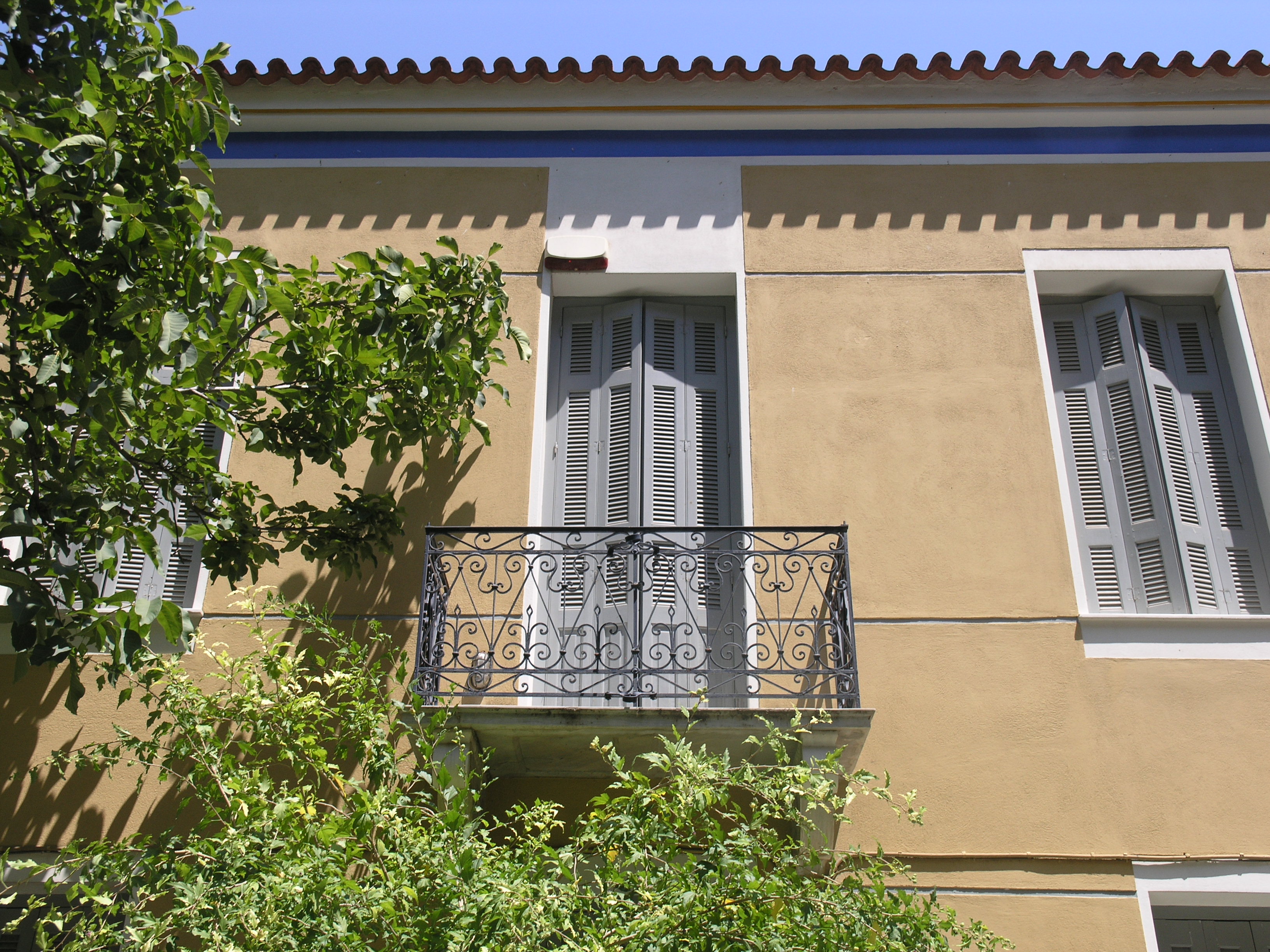 View of the balcony (2015)