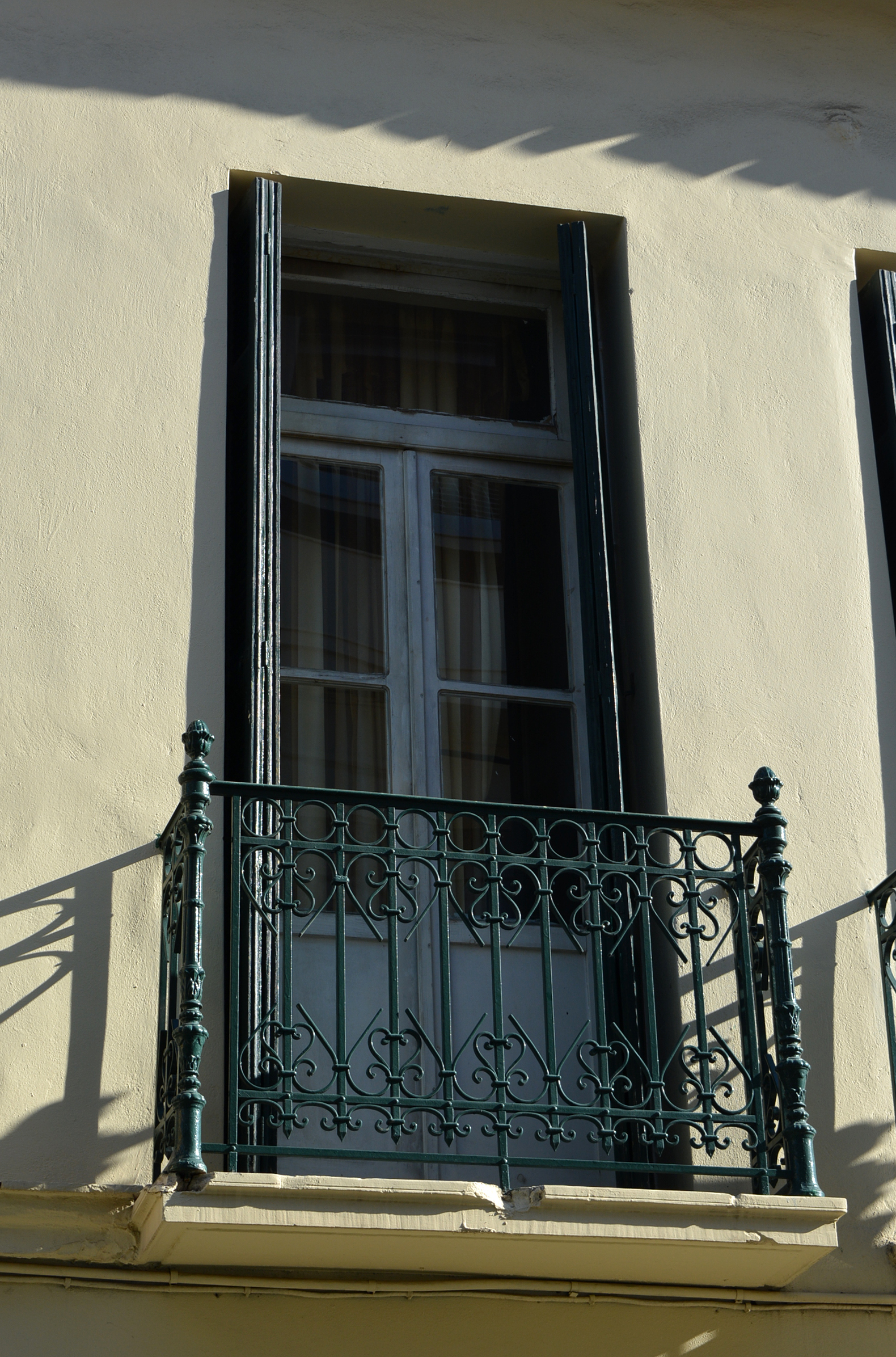 View of the balcony