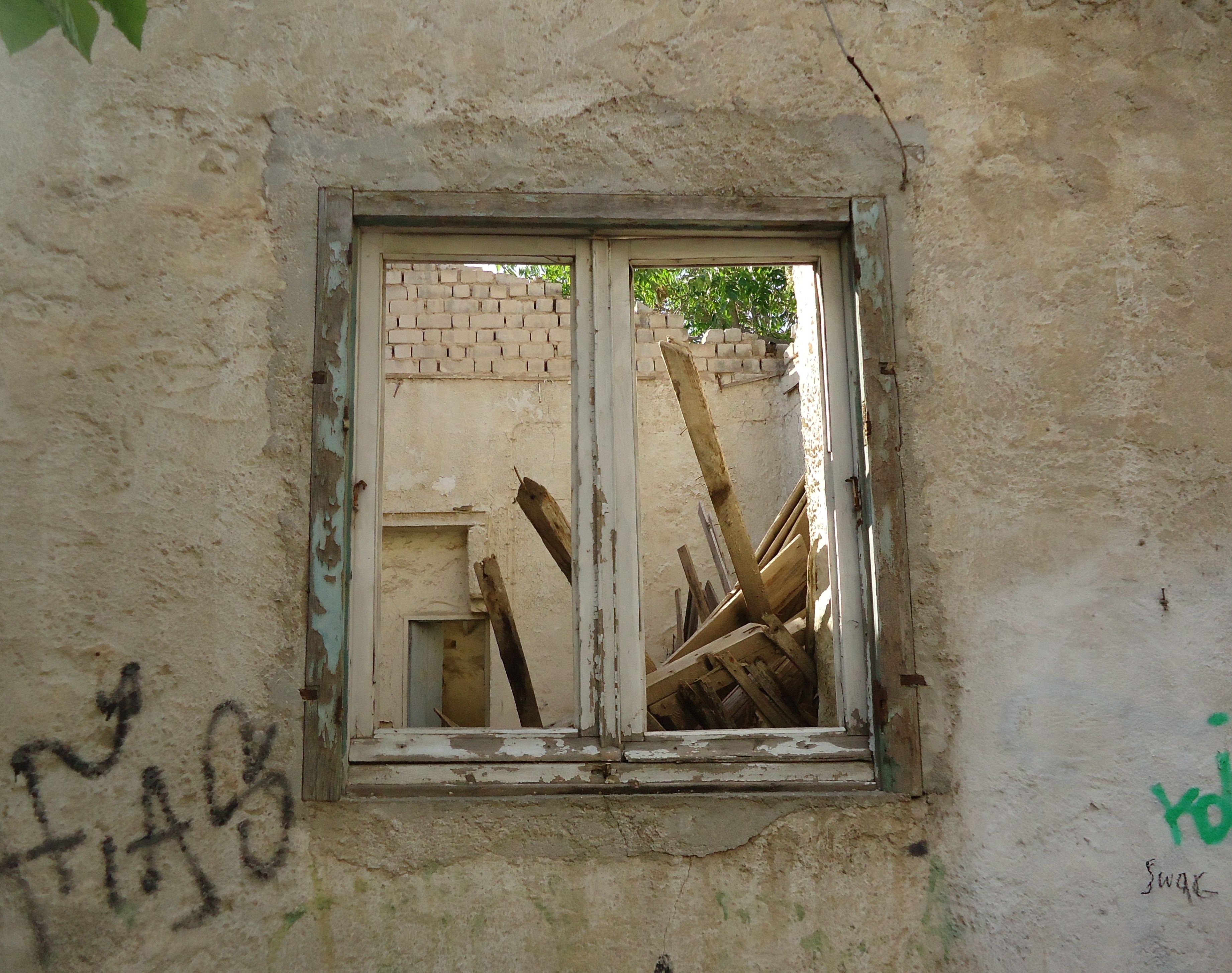 View of the window