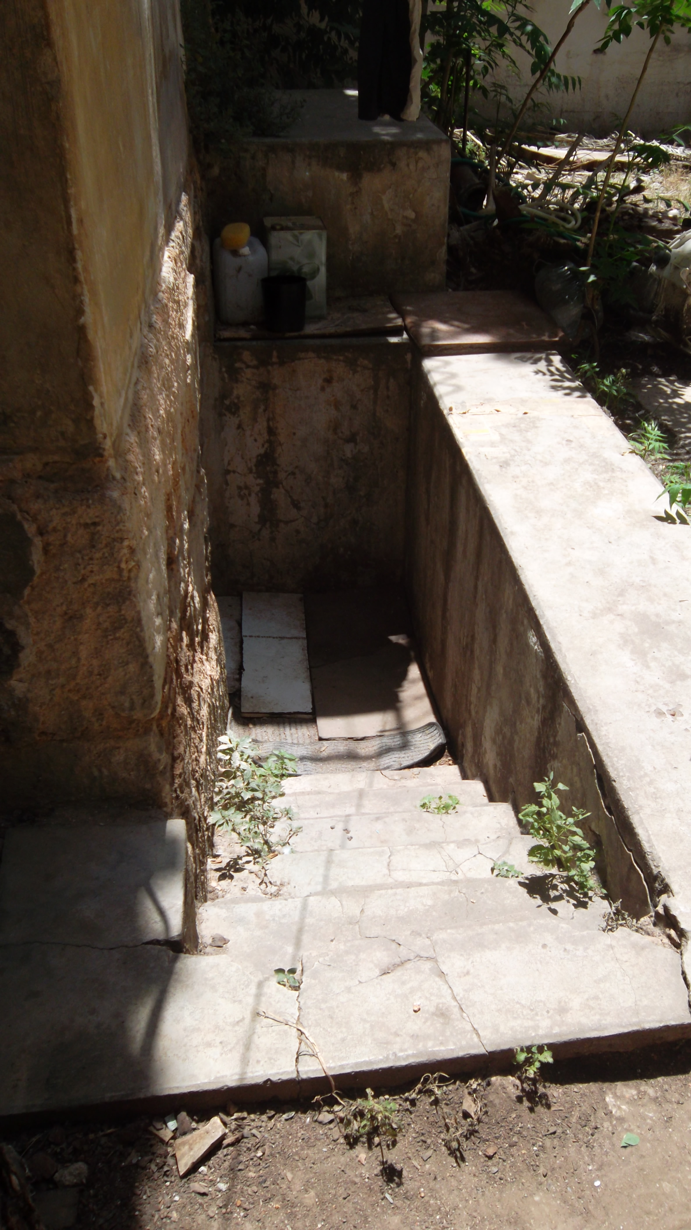 Basement staircase