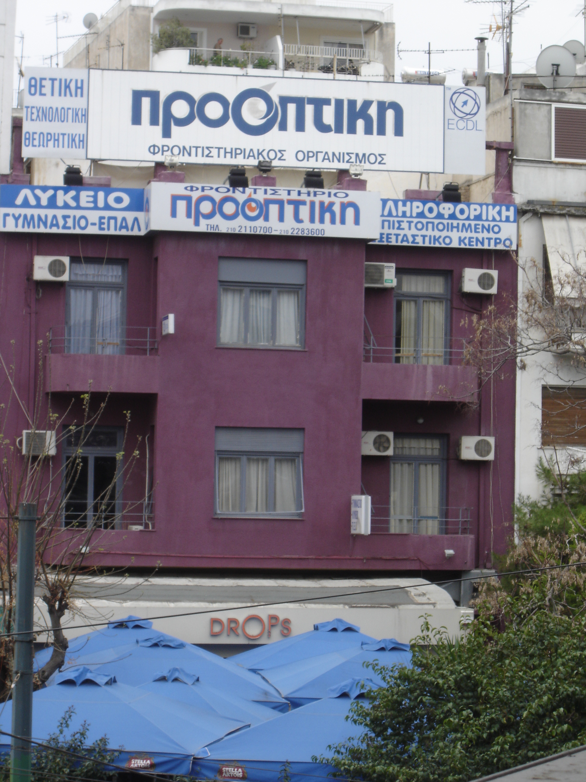 General view of main facade (2013)
