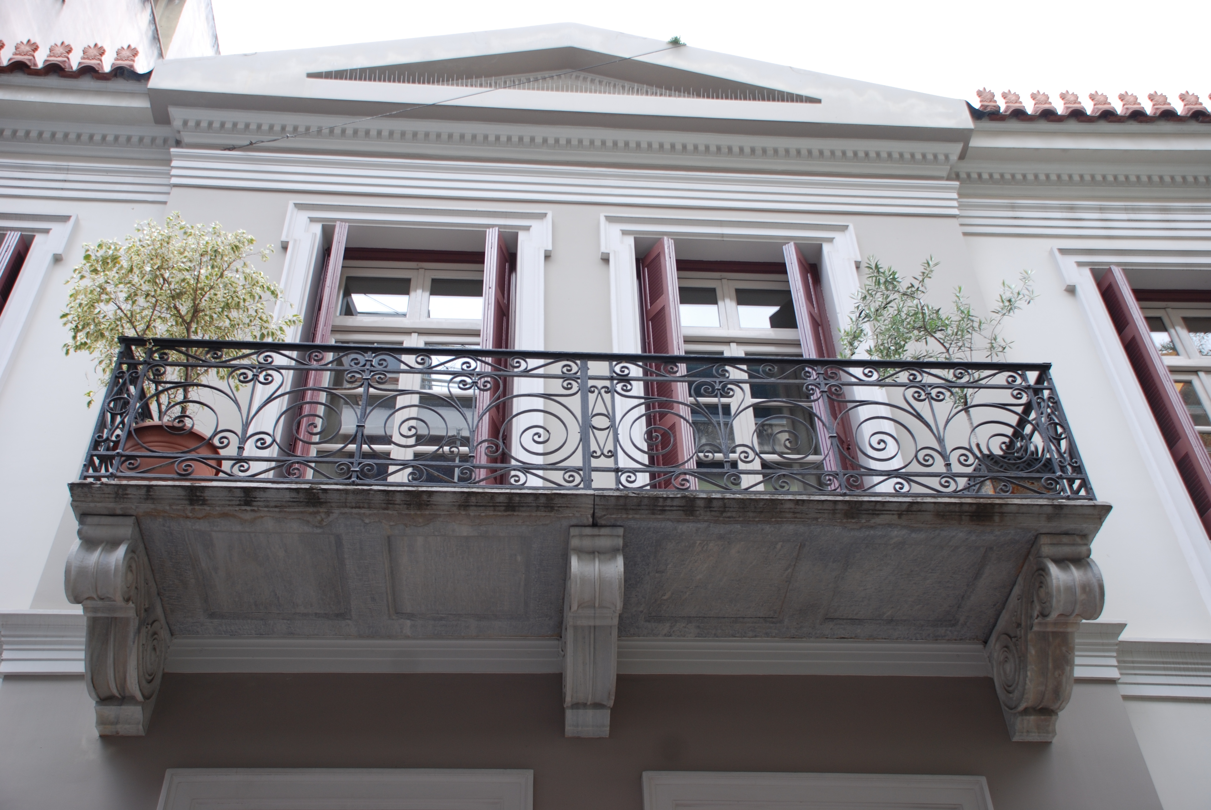 Detail of balcony