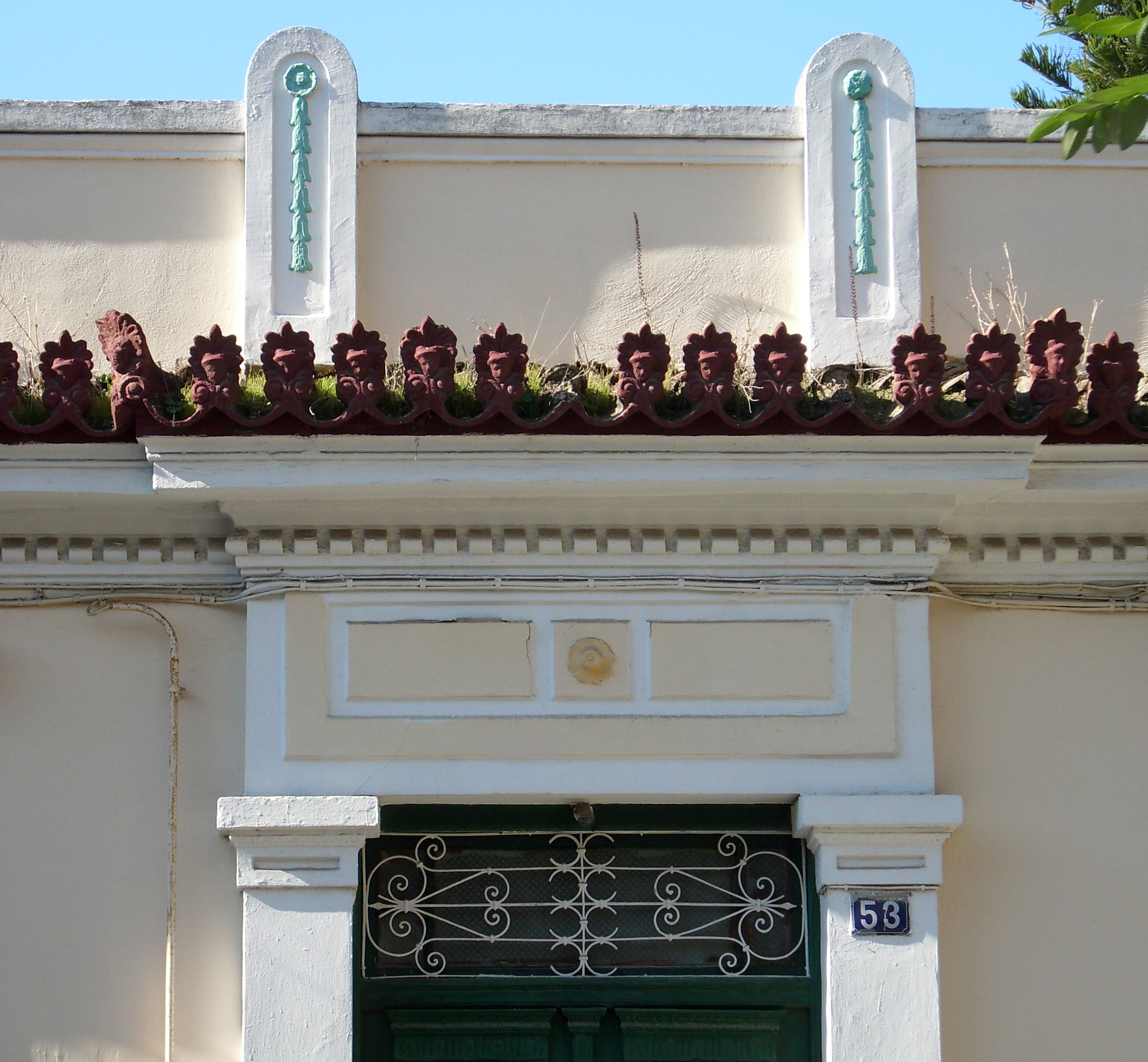 Detail of façade