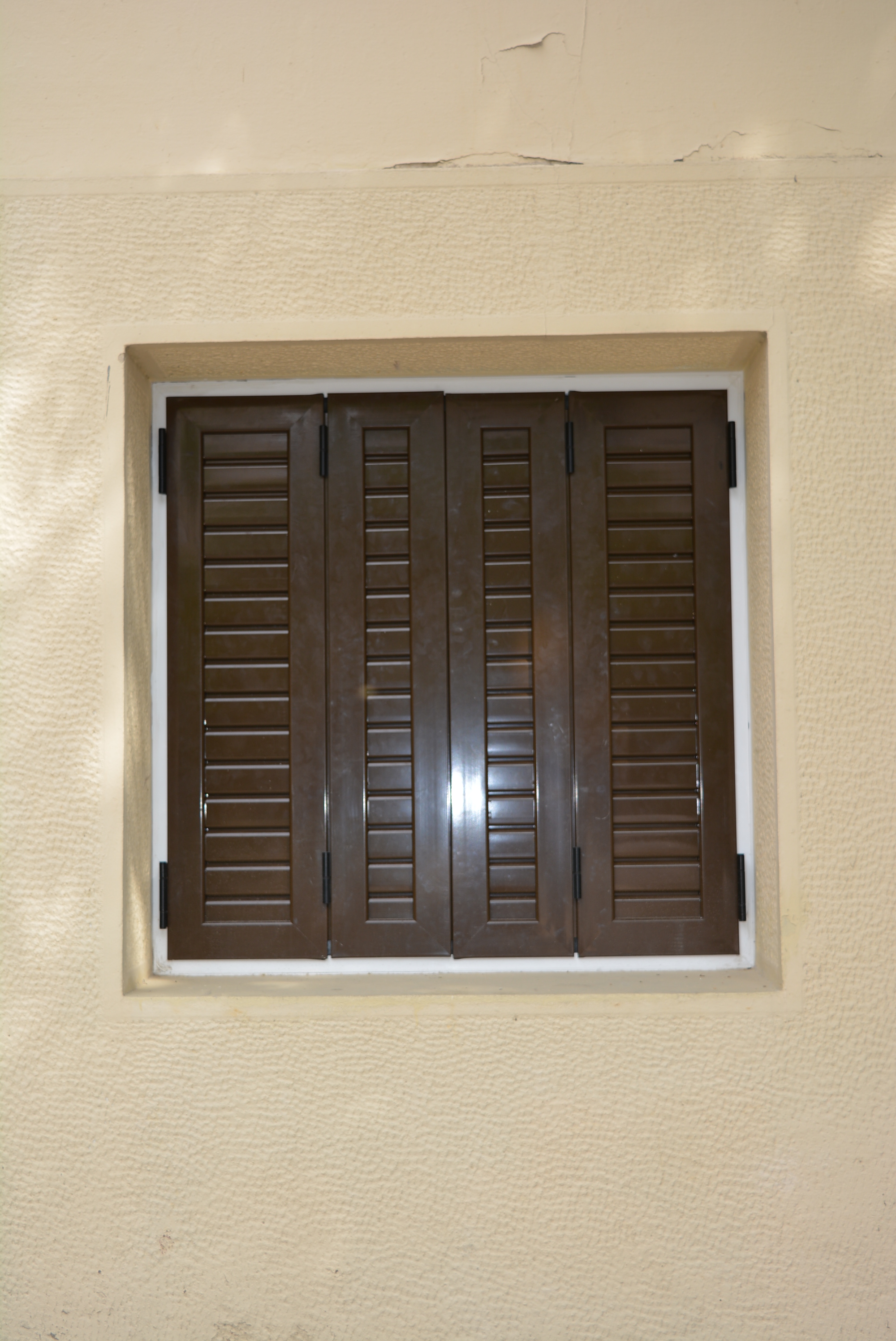 General view of basement window (2015)