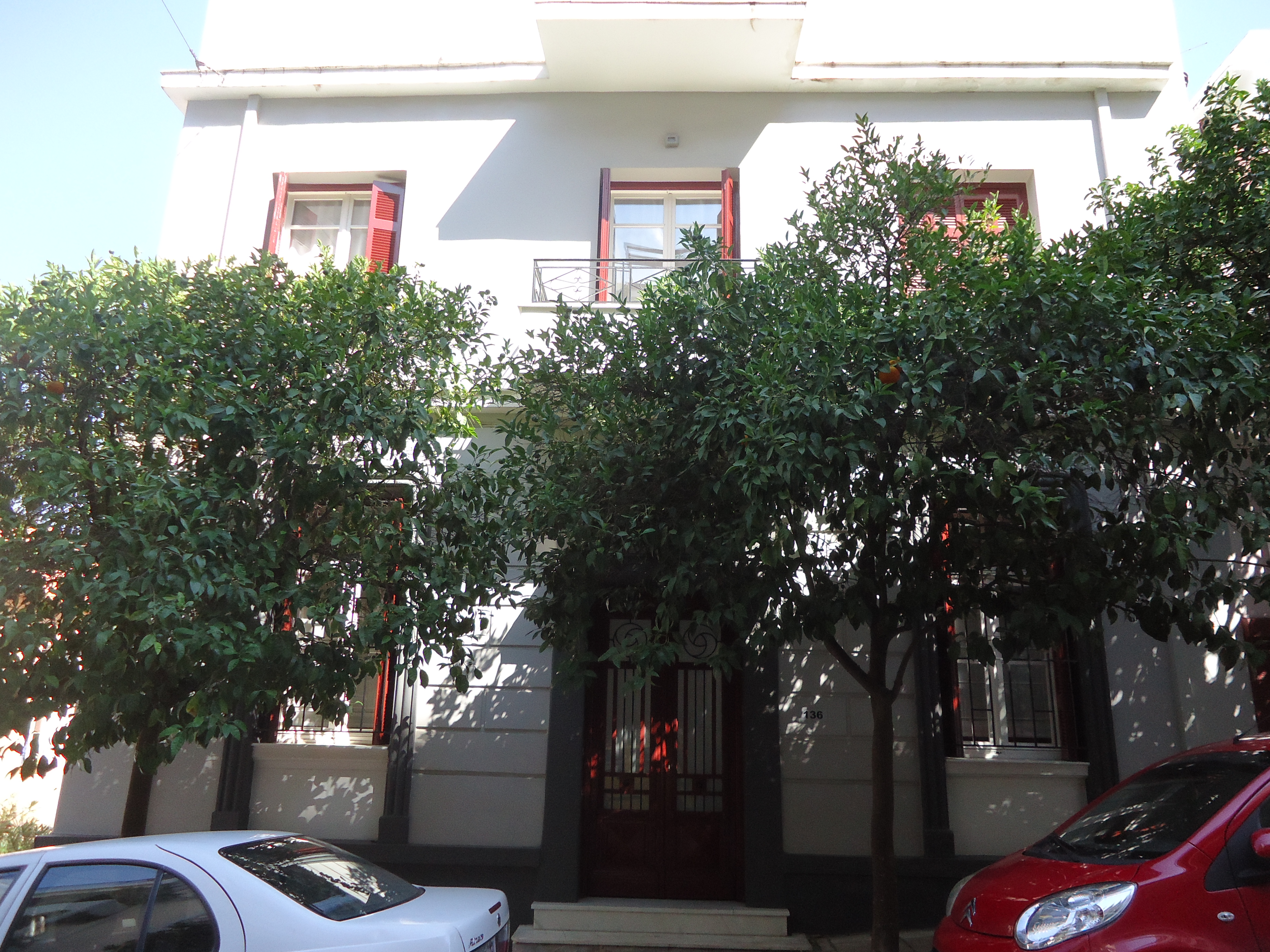 Γενική άποψη όψης επί Δαμάρεως