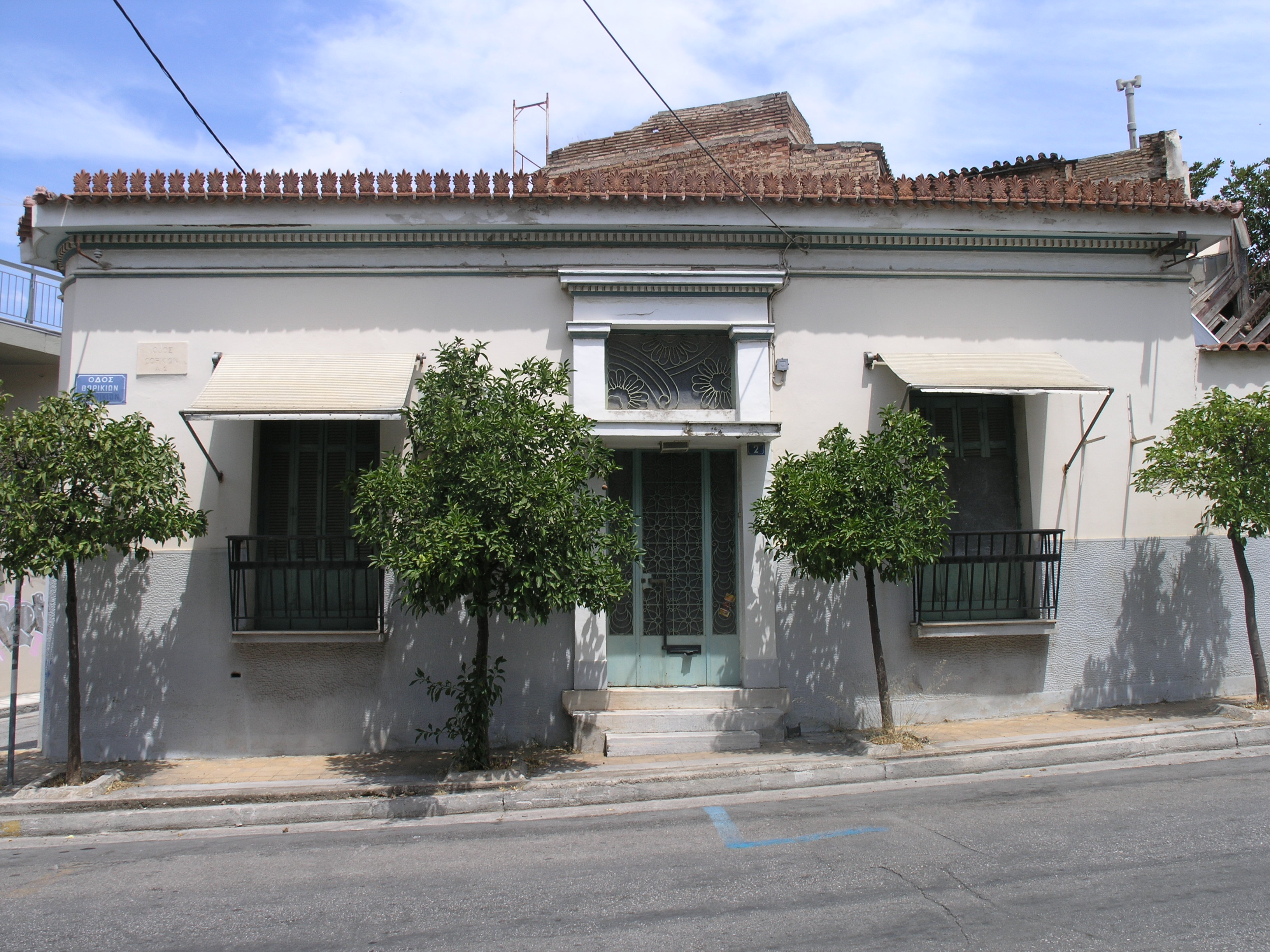 View of the main facade