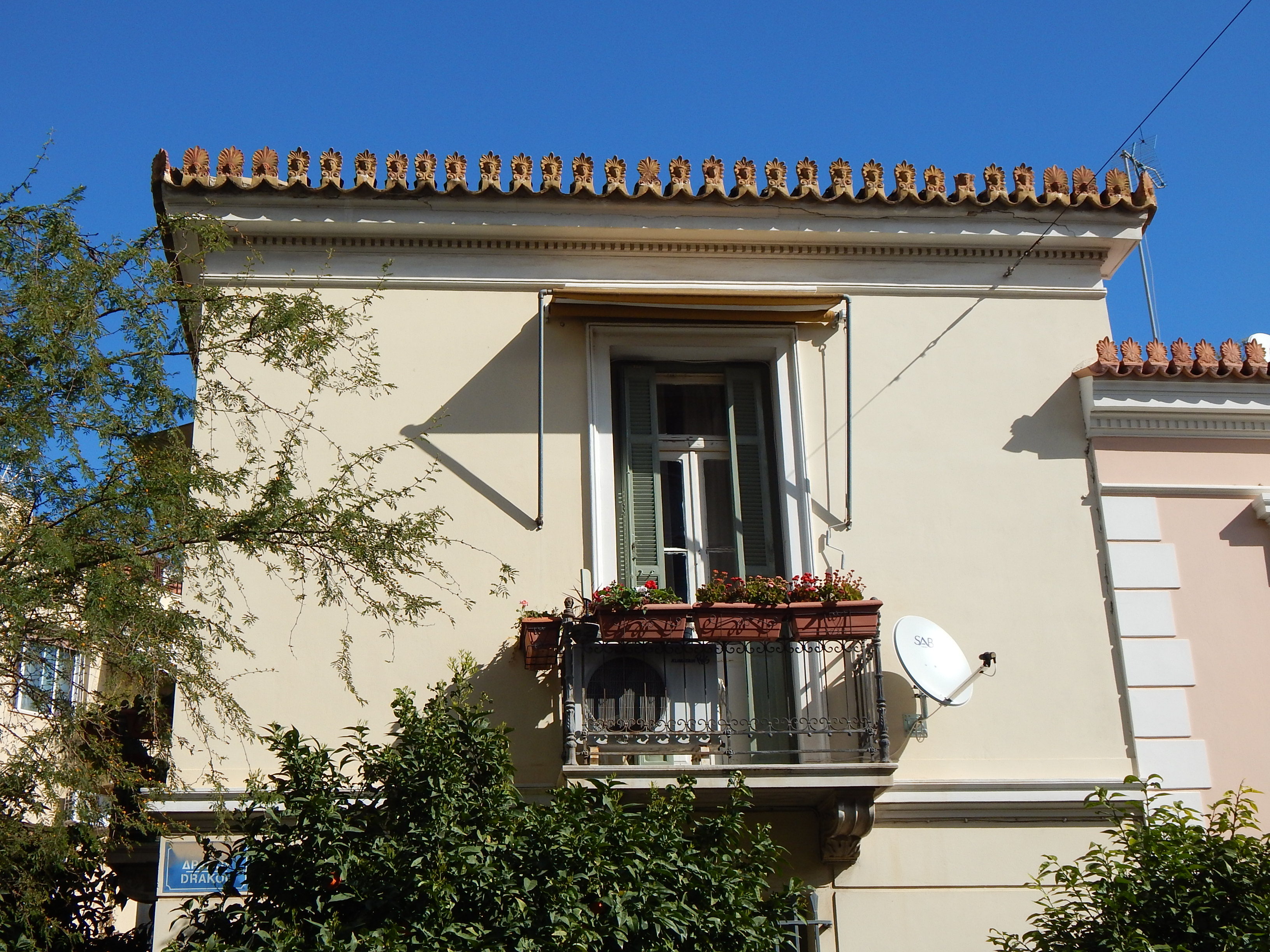 Detail of façade