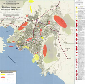 Ο Χάρτης των Αστικών κινημάτων στην Αττική
