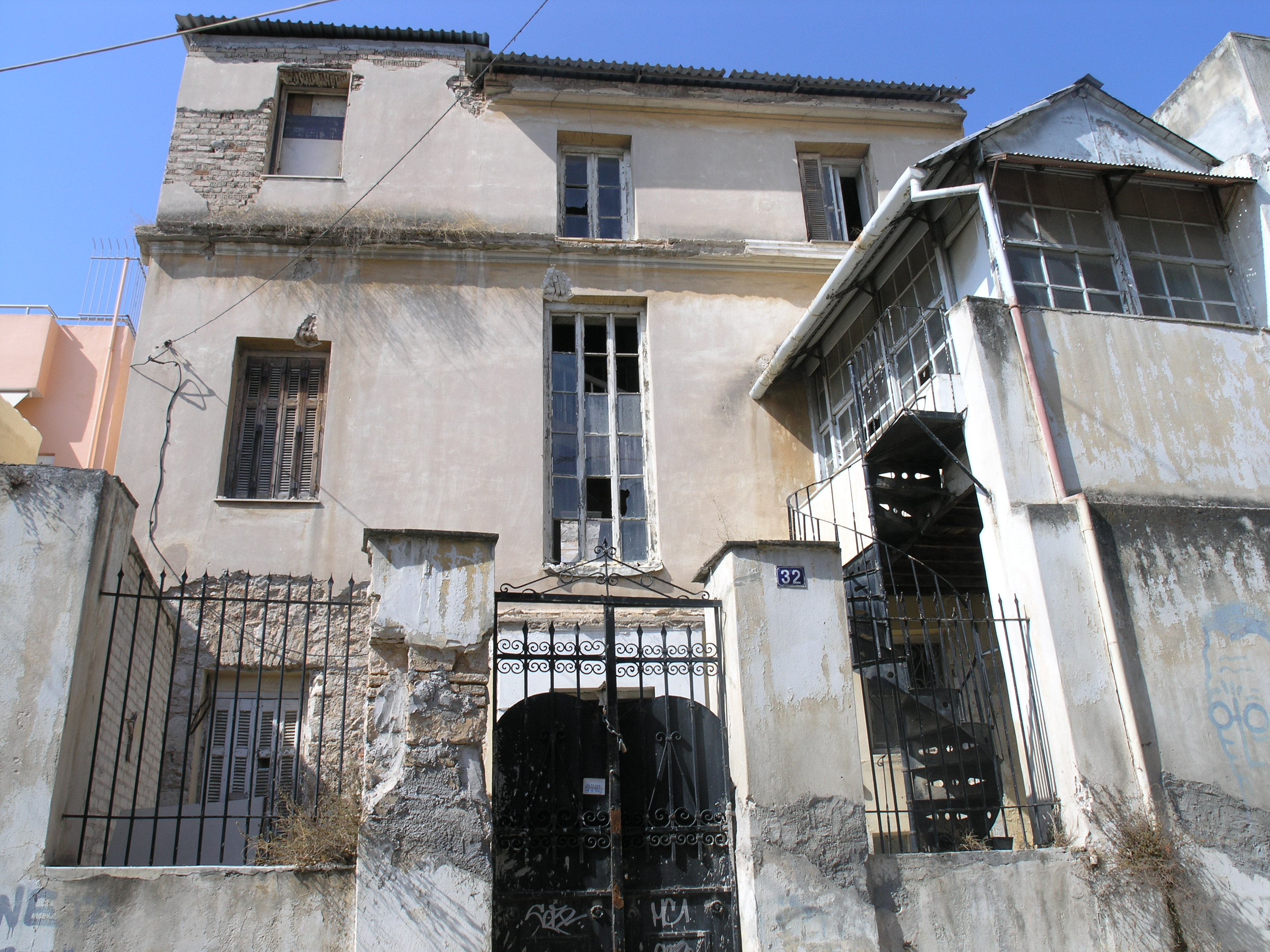 View of the main facade