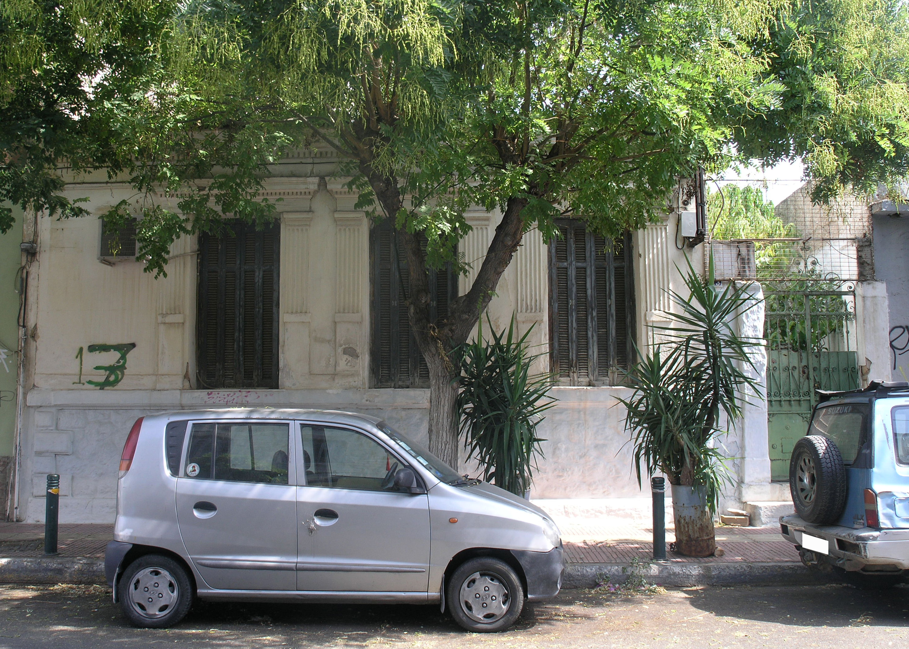 View of the main façade