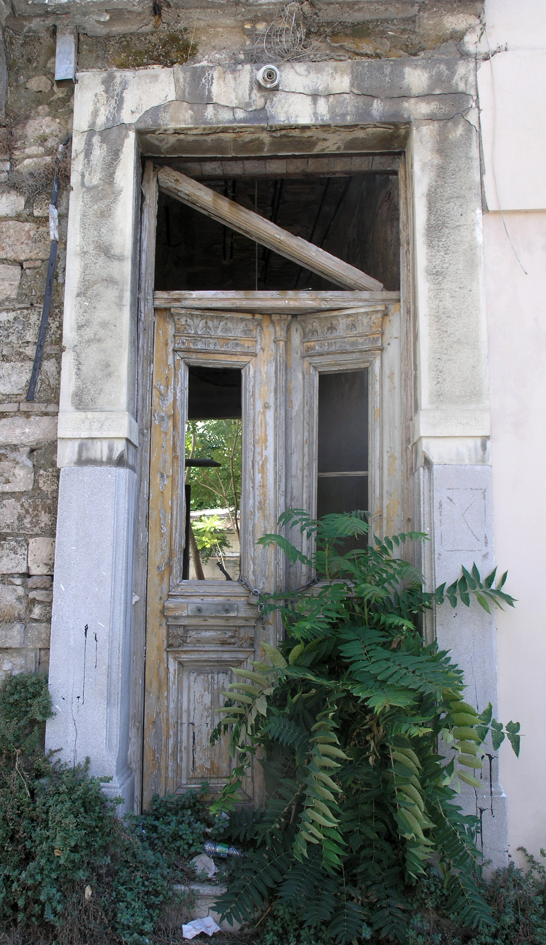 View of the main entrance