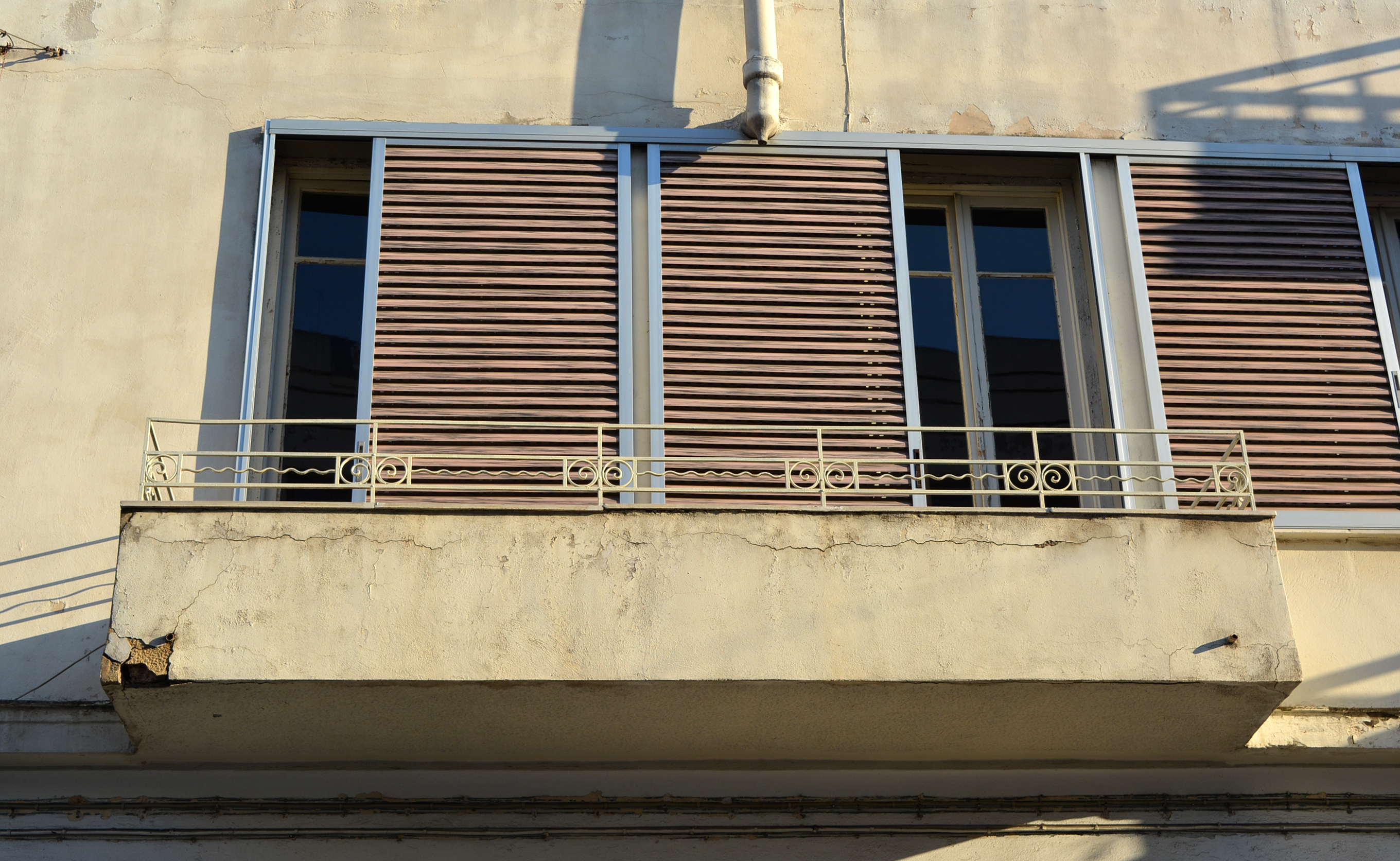 View of the balcony