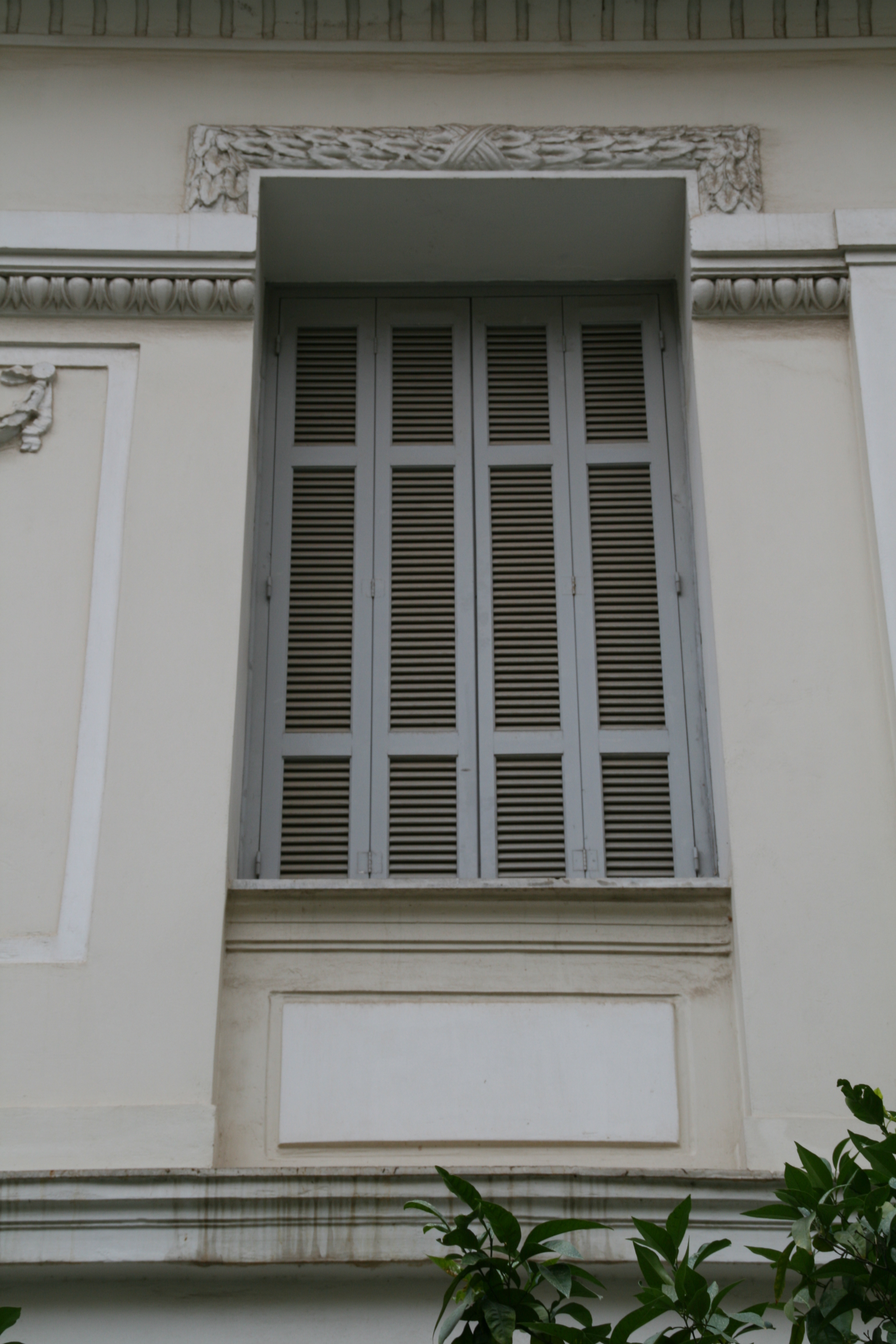 Detail of the facade, window (2014)