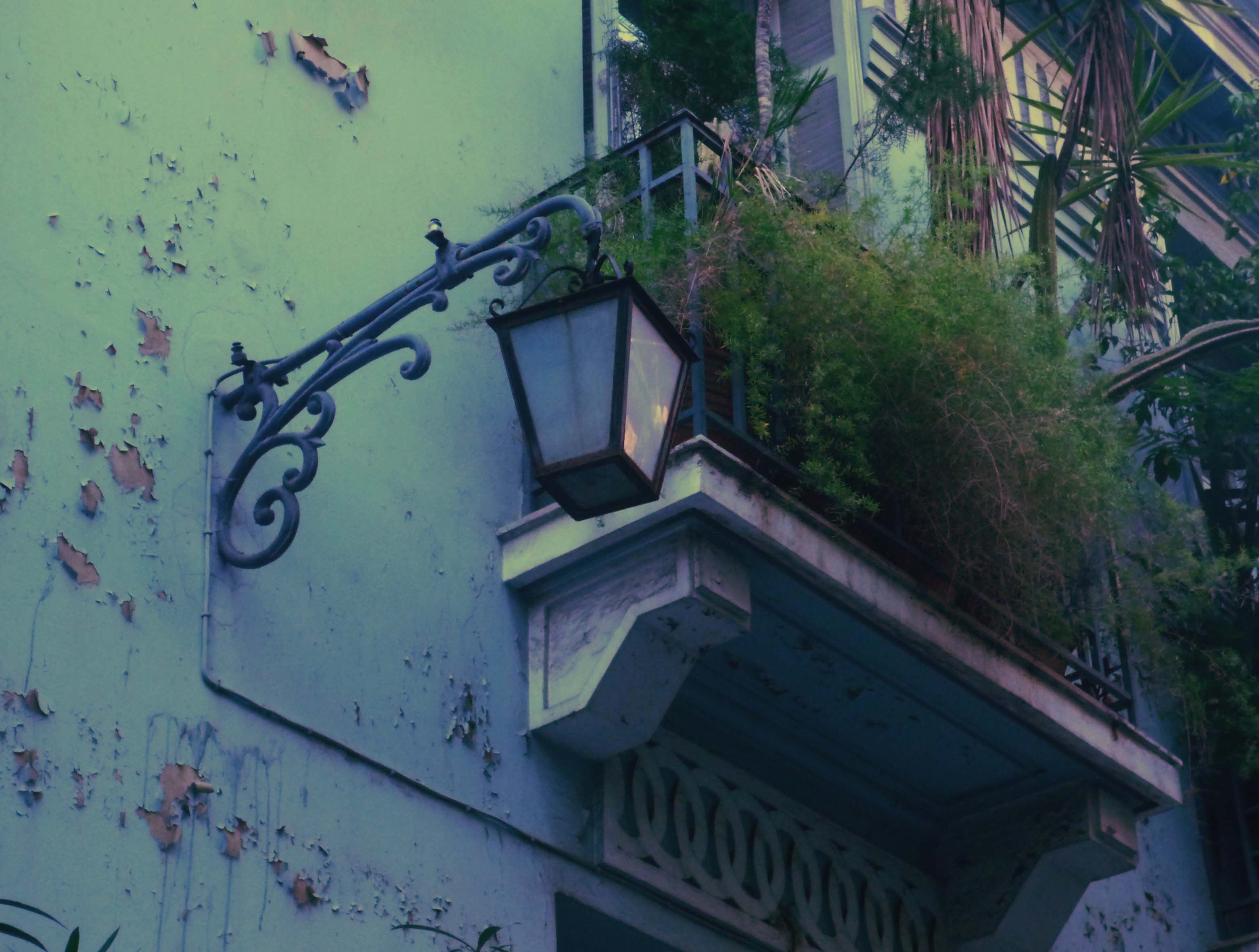 View of the balcony