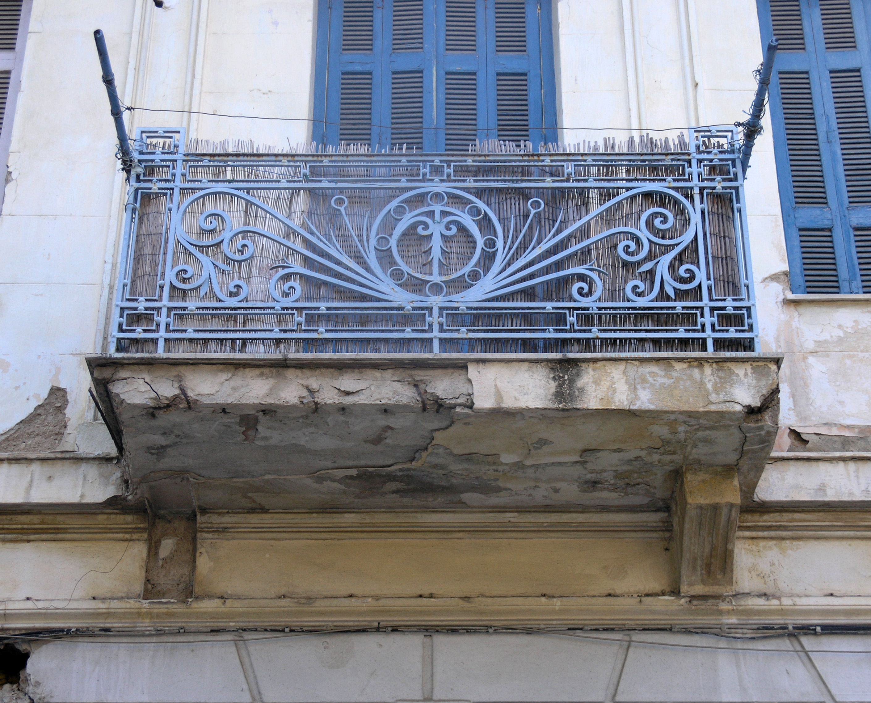 View of the balcony