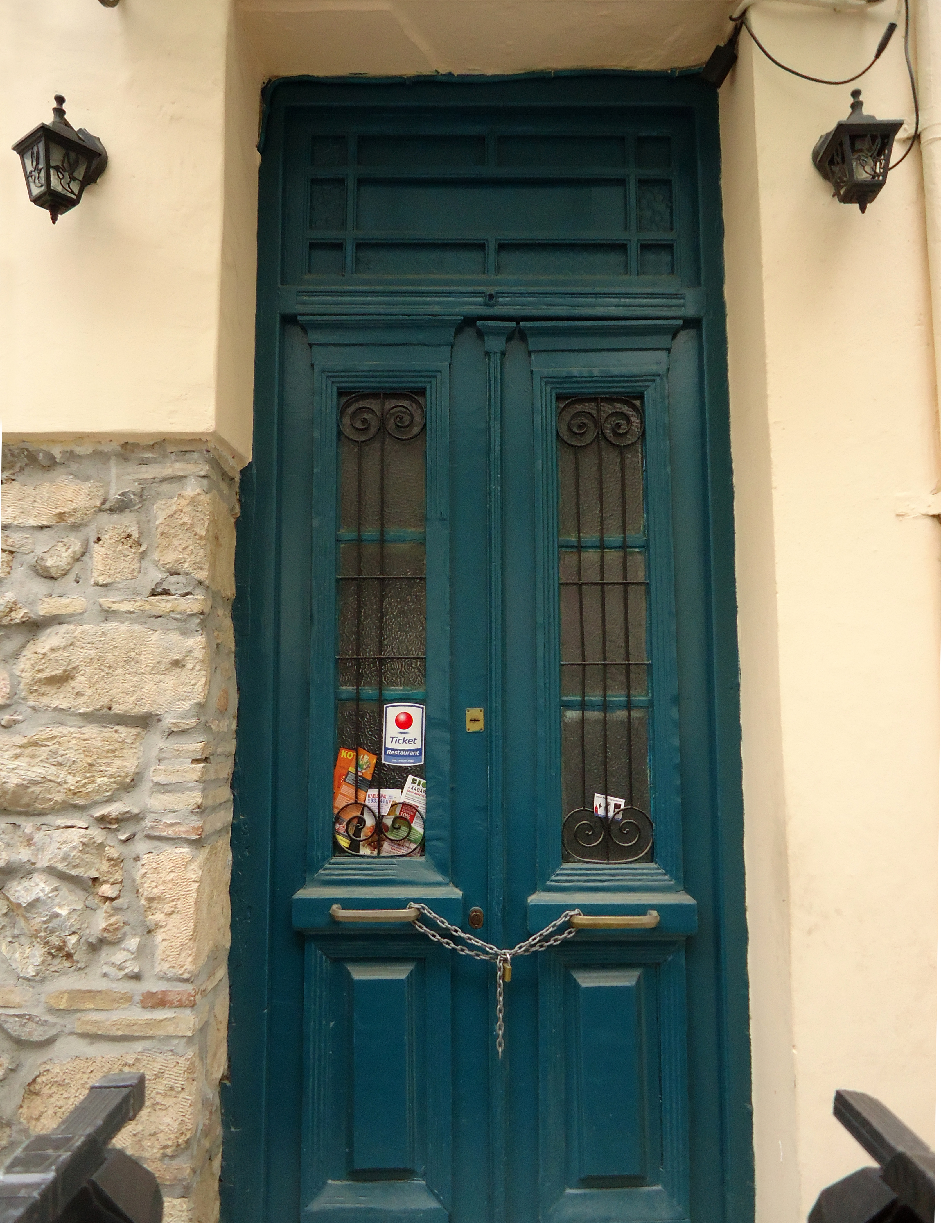 View of the main entrance