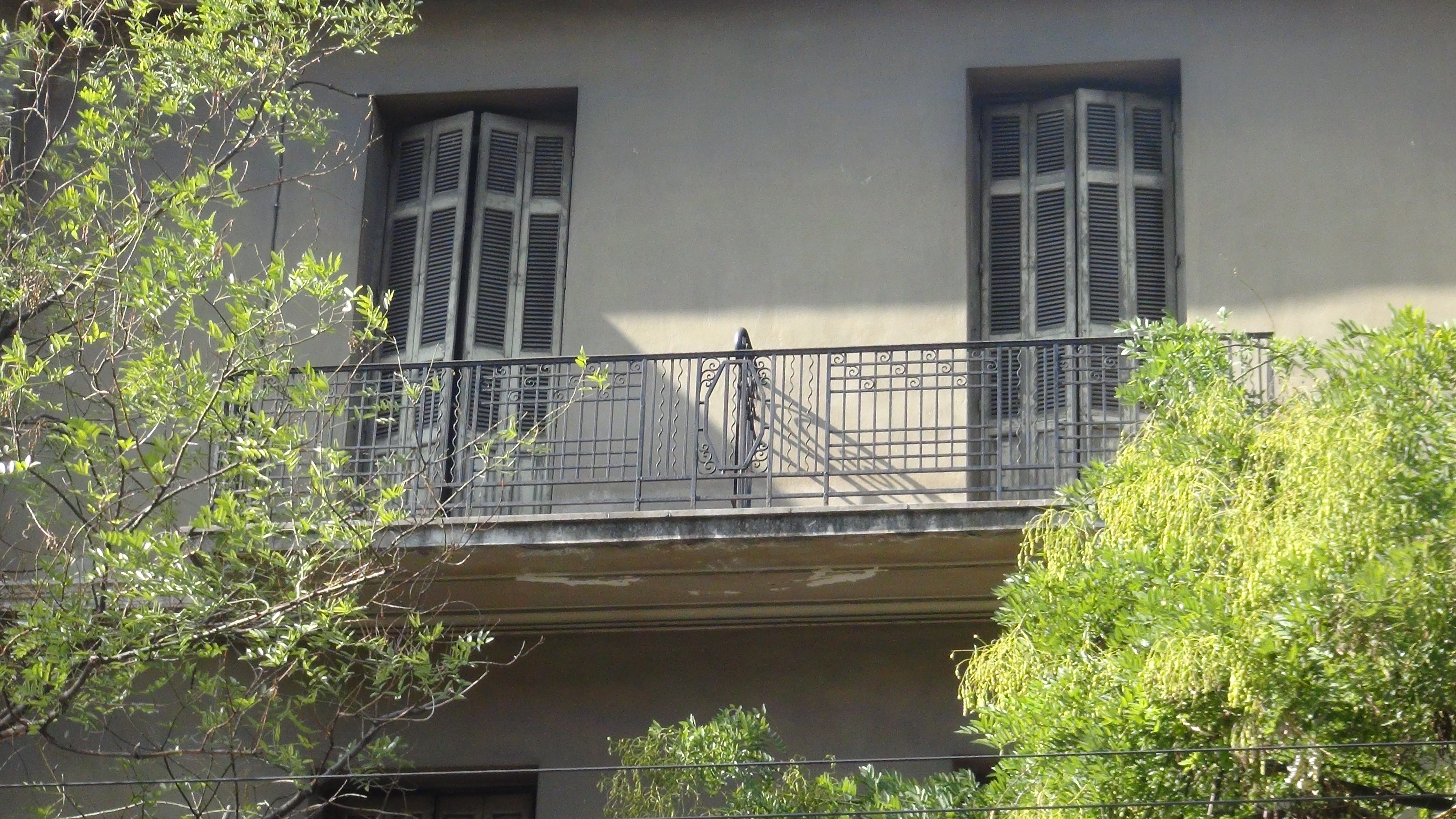 Detail of balcony