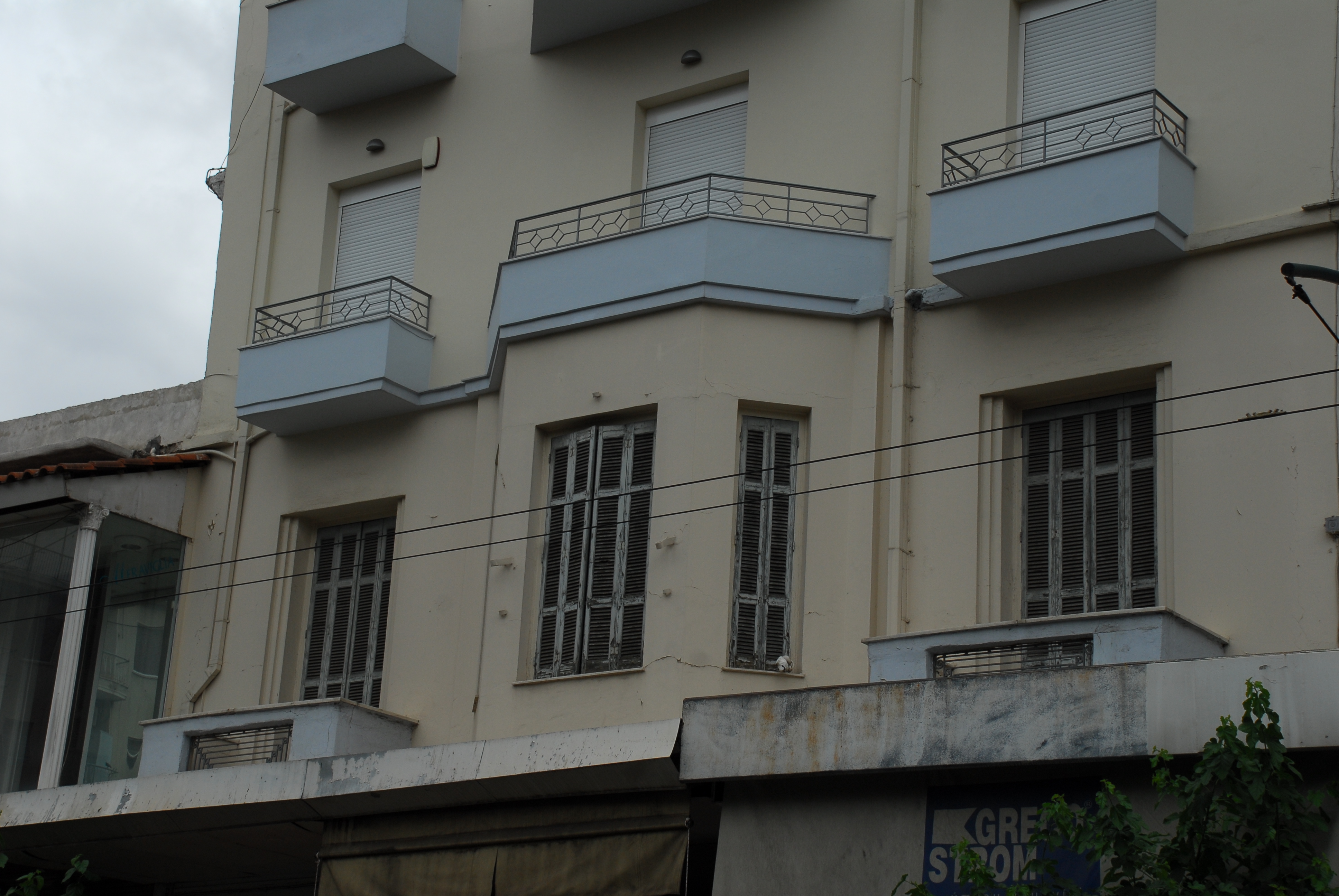 Balcony and shutters